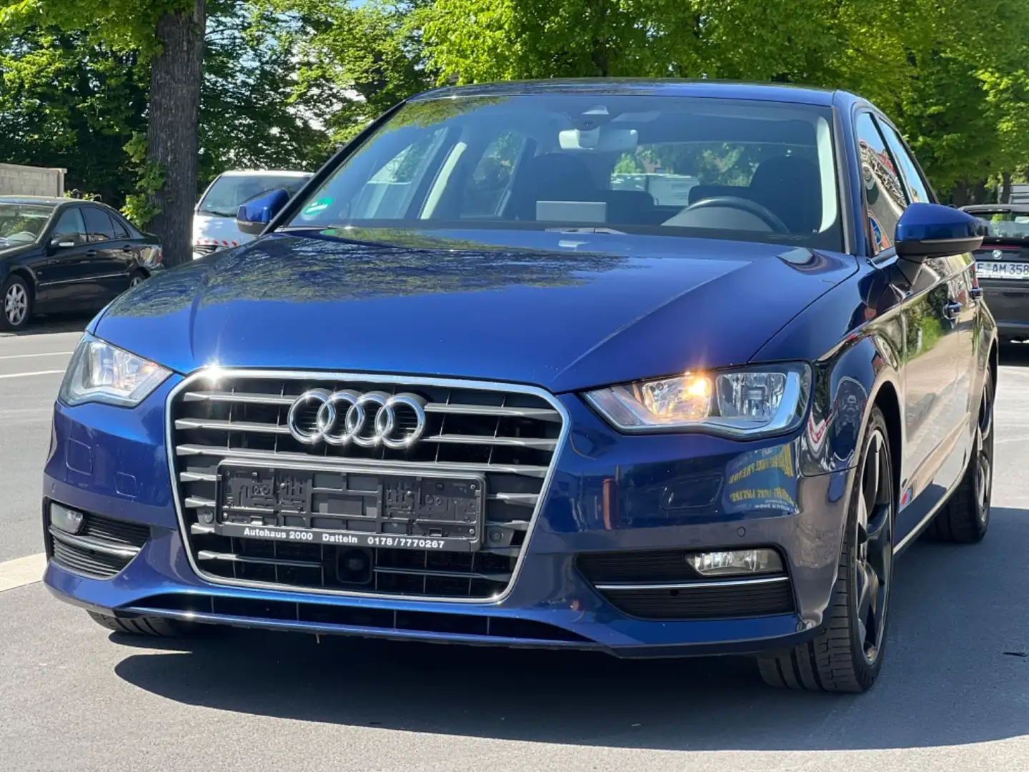 Audi A3 Sportback ambition*S-tronic*NAVI*SHZ*PDC*ACC Blau - 1