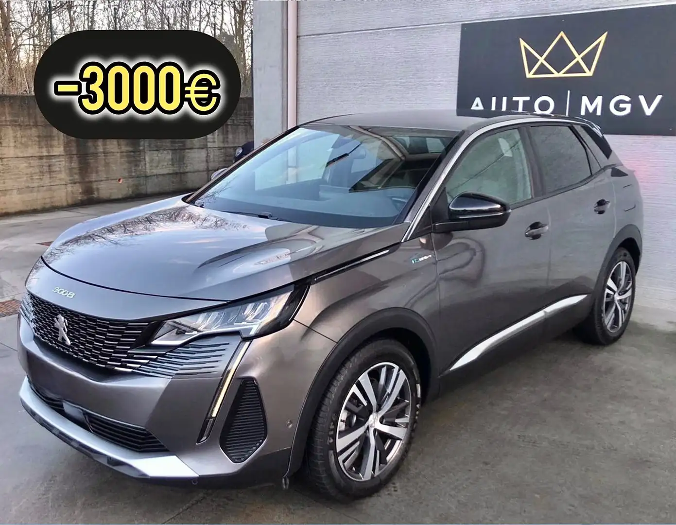 Peugeot 3008 3008 II 1.6 hybrid4 phev Allure Pack 300cv e-eat8 Grau - 1