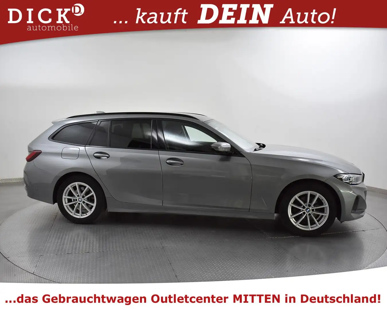 BMW 318 i T Aut. SHADOW+NAVI PLUS+KAM+HEAD+LED+VIRT+M Grau - 2