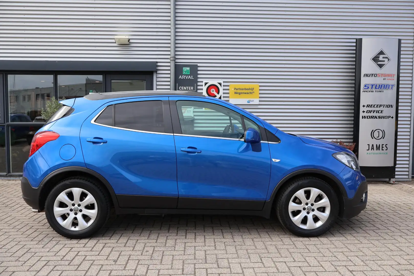 Opel Mokka 1.4 T Cosmo WinterPack | Navi | Trekhaak | PDC | A Blauw - 2