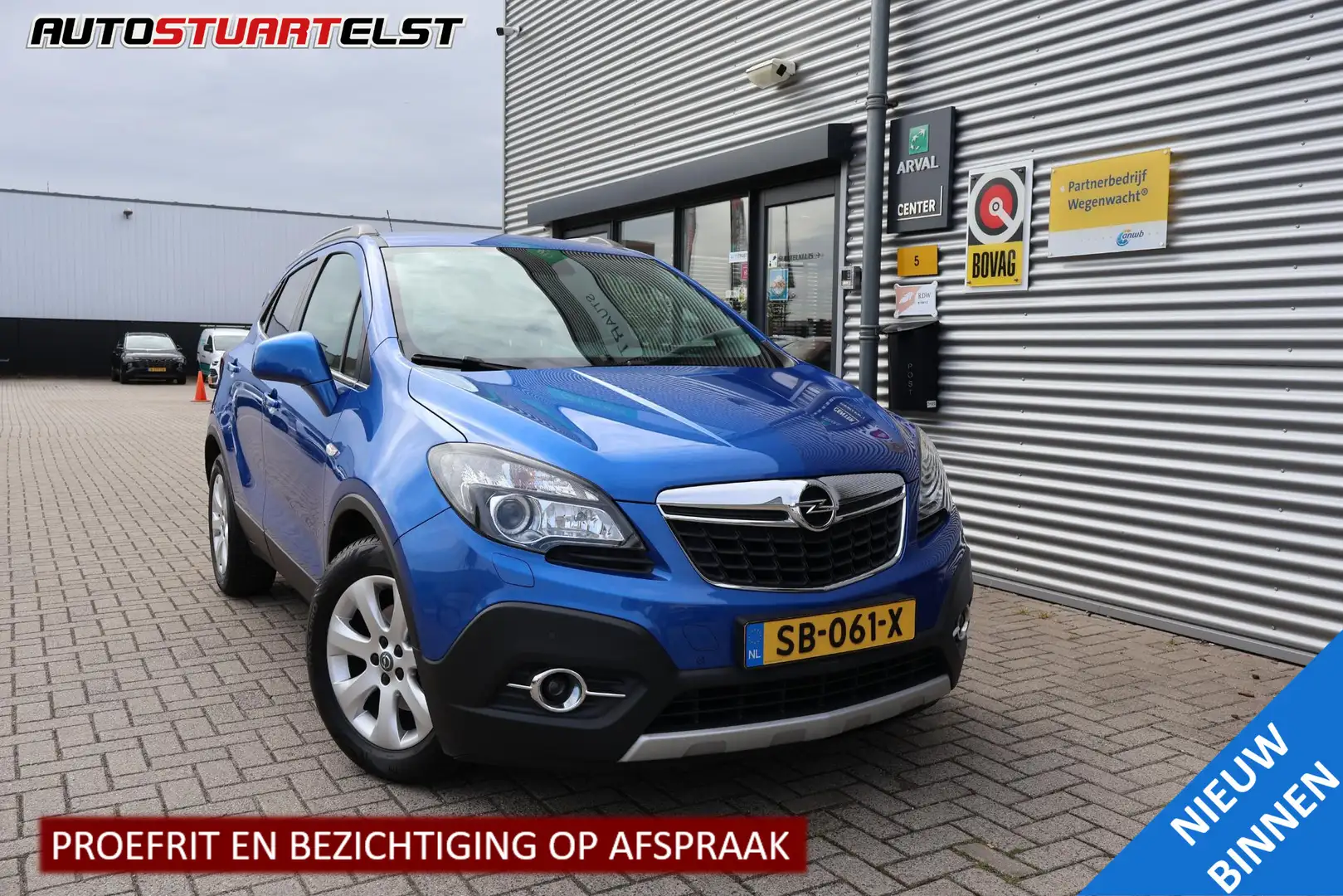 Opel Mokka 1.4 T Cosmo WinterPack | Navi | Trekhaak | PDC | A Blauw - 1