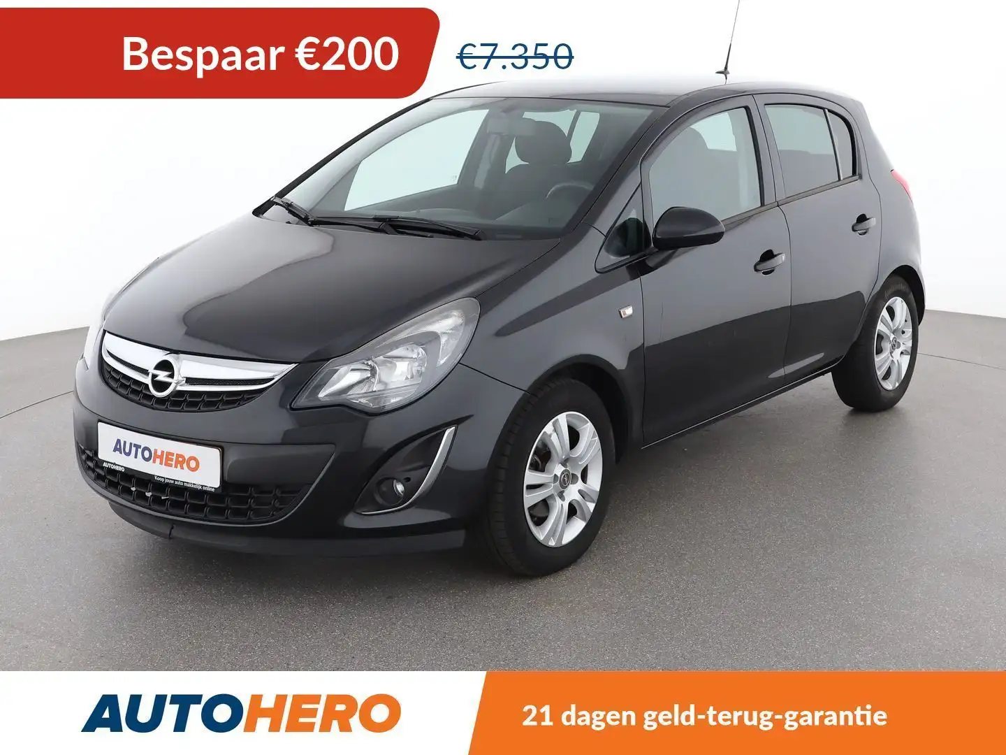Opel Corsa 1.2 Edition Zwart - 1