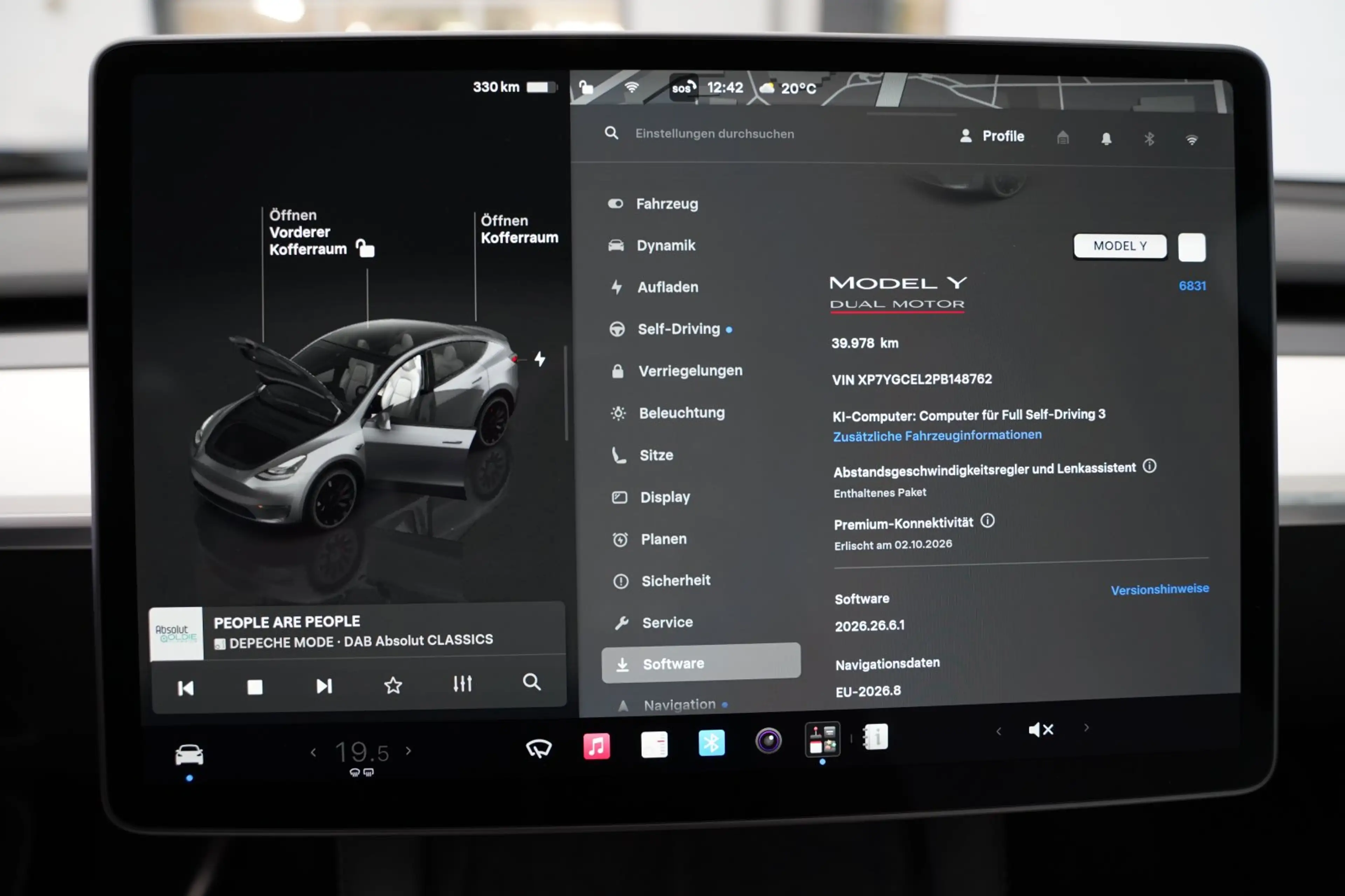 Tesla Model Y Performance *innen weiß*AHK*Mwst.* — photo 12
