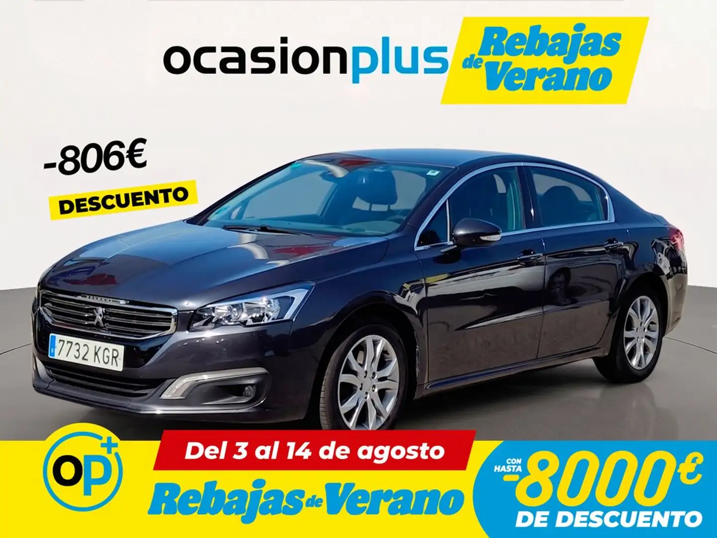 Peugeot 508 2.0BlueHDI Allure 150 Gris - 1
