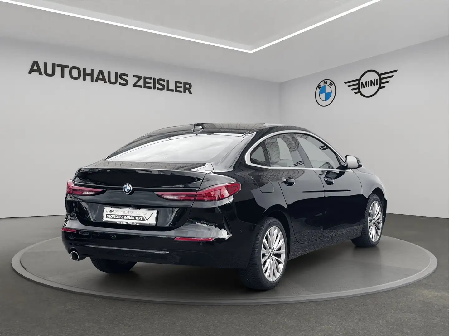 BMW 218 i Gran Coupé LUXURY LINE Head-Up ALLWETTERREIFEN Schwarz - 2
