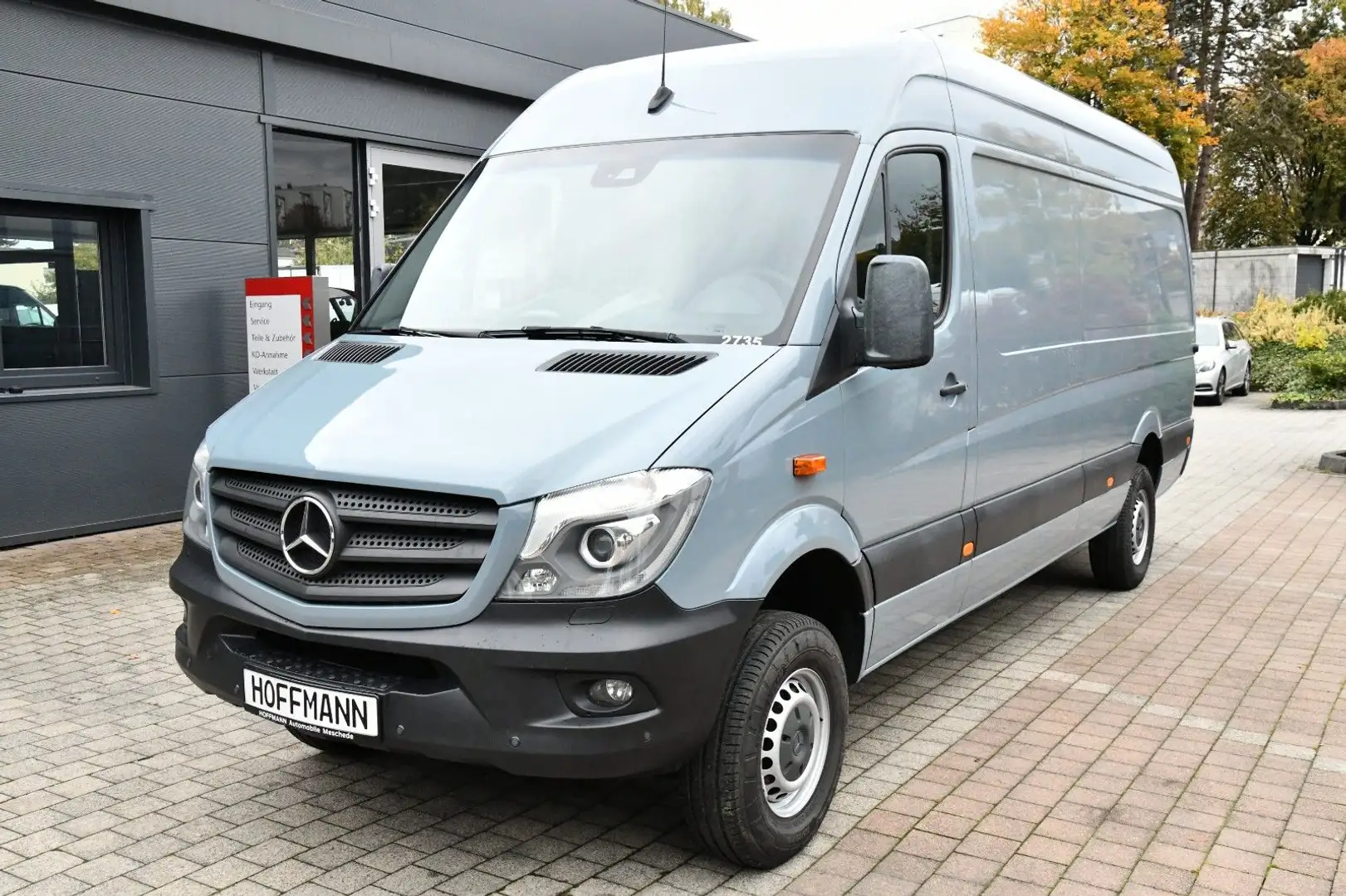 Mercedes-Benz Sprinter Kasten 319CDI V6 4X4 L3H2 Schwingsitze Blanc - 2