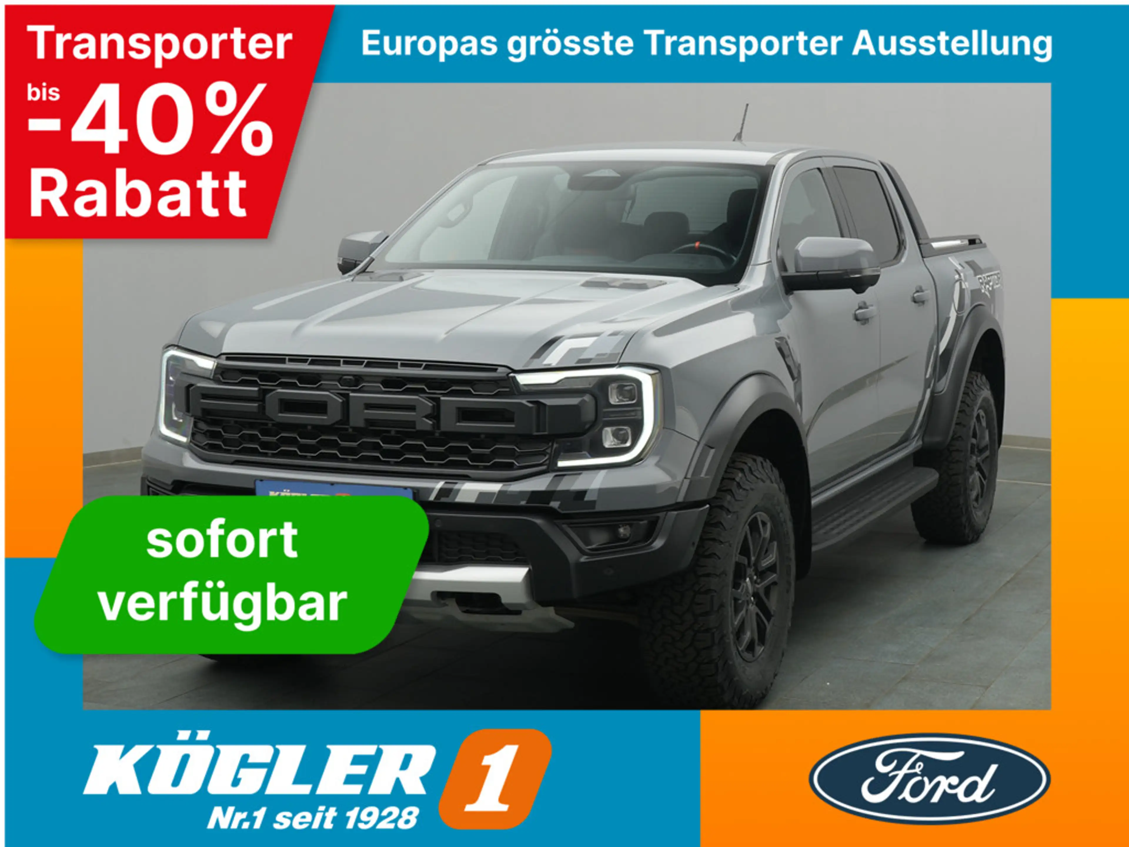 Ford Ranger Raptor 292PS Aut. 4x4/AHK/Klima