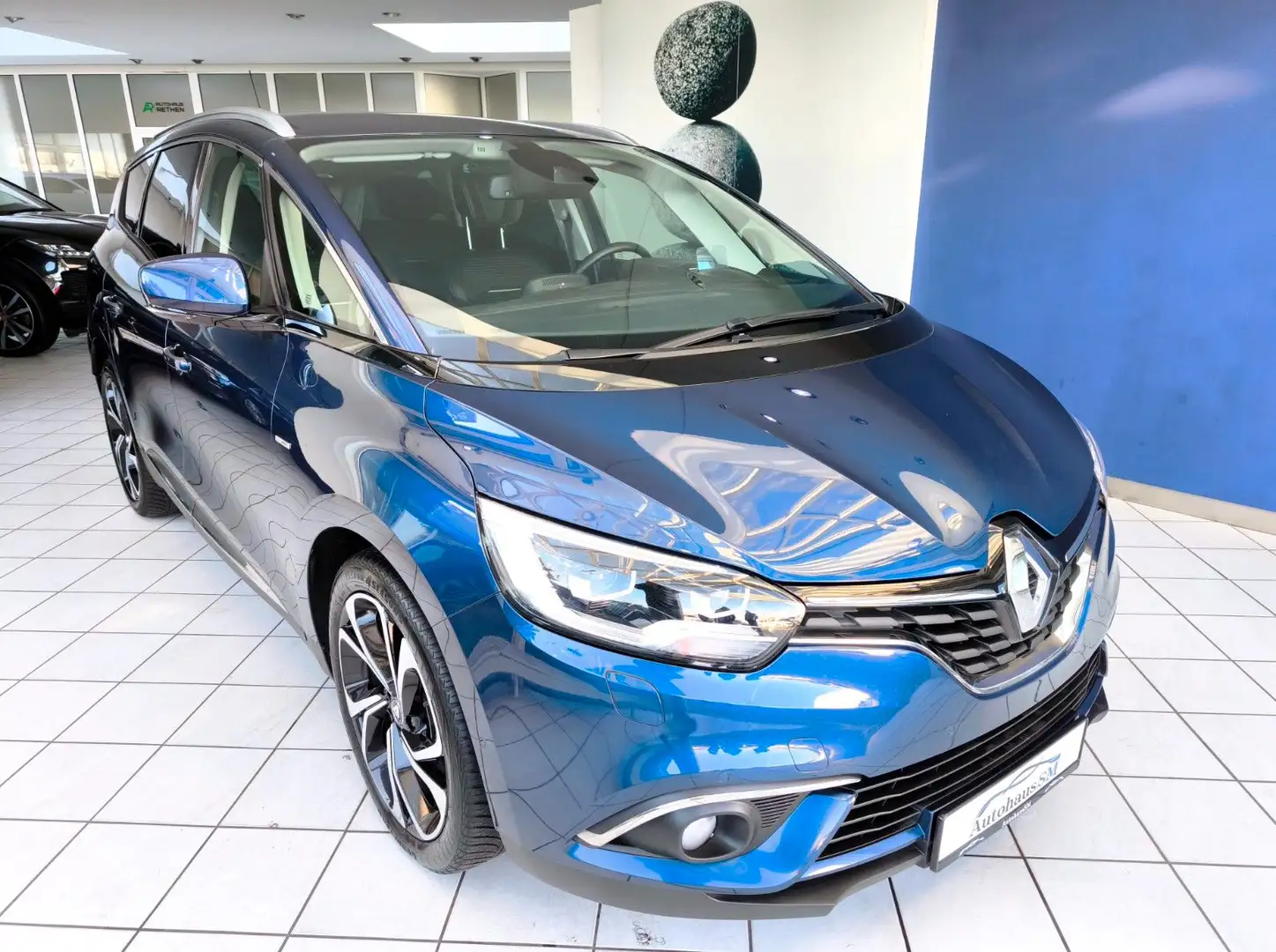 Renault Scenic Grand Scenic*BOSE Edition*1 Hand*Unfallfrei Blau - 1
