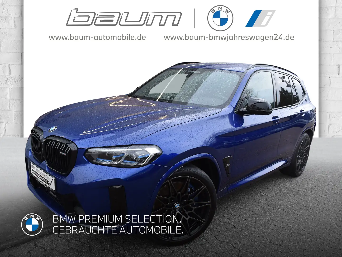 BMW X3 M M Competition Head-Up HK HiFi DAB WLAN AHK Blau - 1