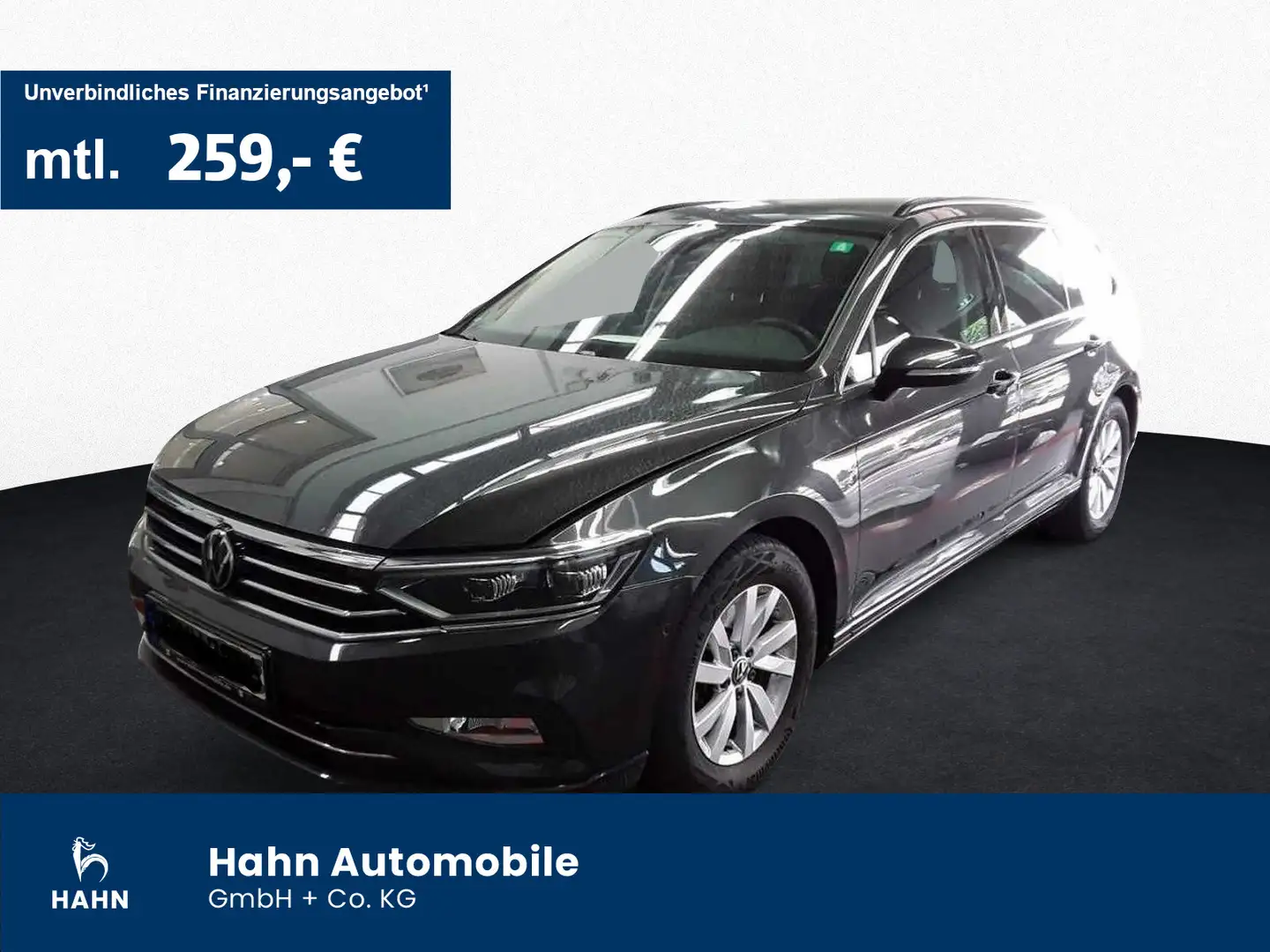 Volkswagen Passat Variant 2.0TDI DSG Business AHK CAM LED Grau - 1