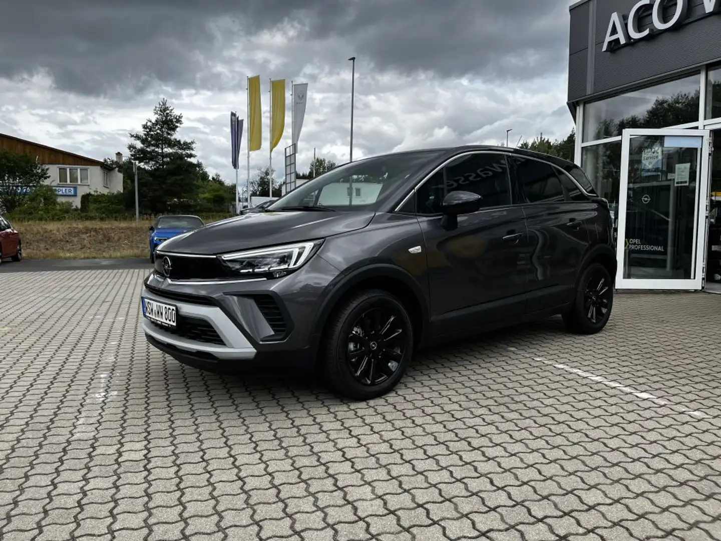 Opel Crossland 1.2 Automatik Elegance Grau - 2