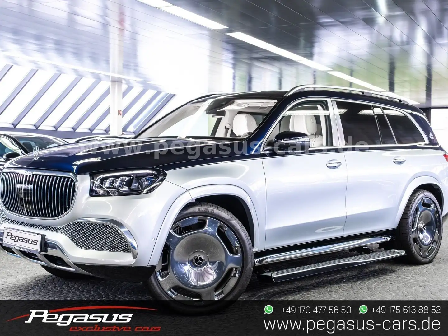 Mercedes-Benz GLS 600 Maybach Edition 100 / 1 of 100 Srebrny - 1