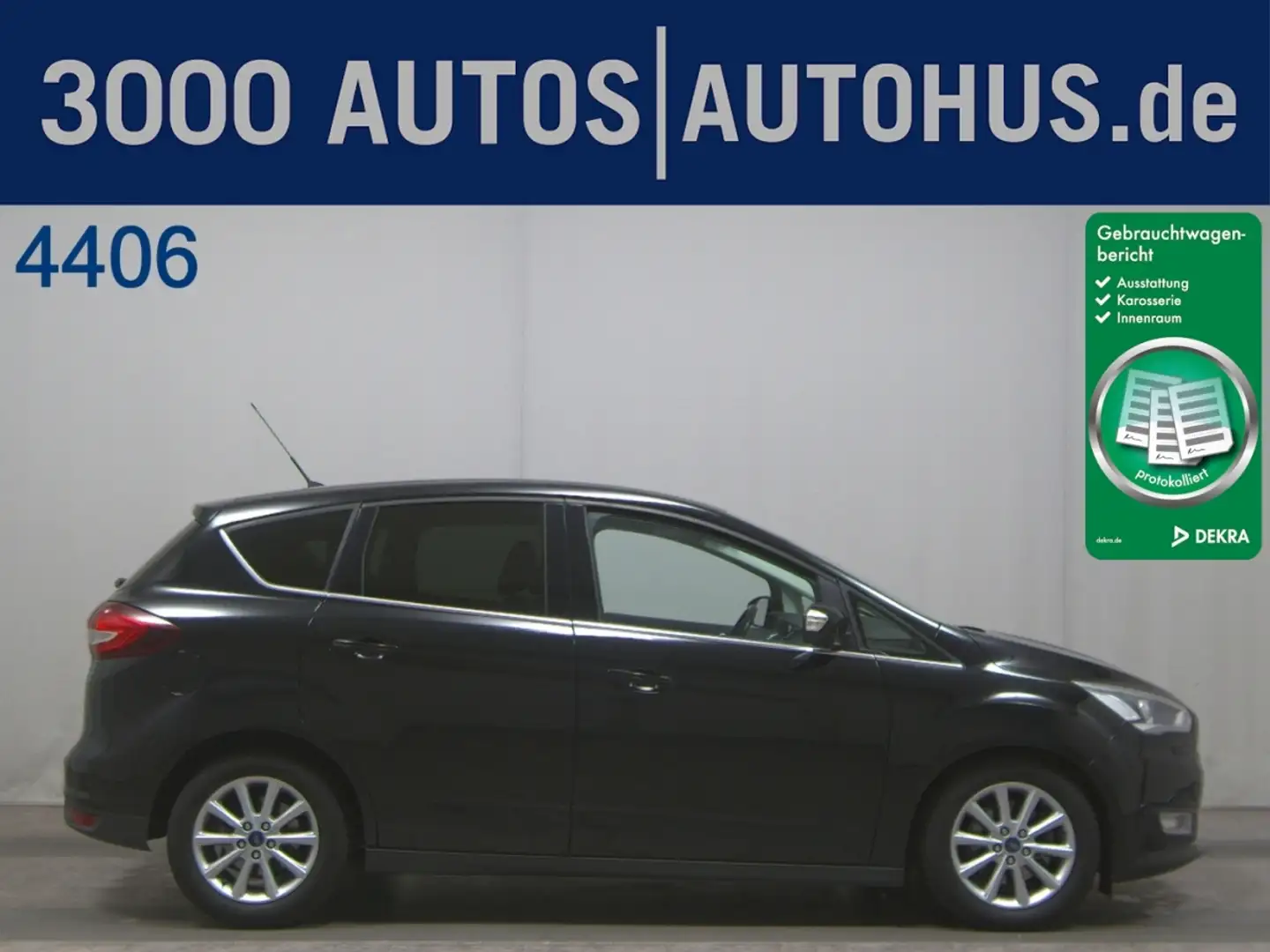 Ford C-Max 2.0 TDCi Titanium Navi Xenon HU 09/26 Fekete - 1
