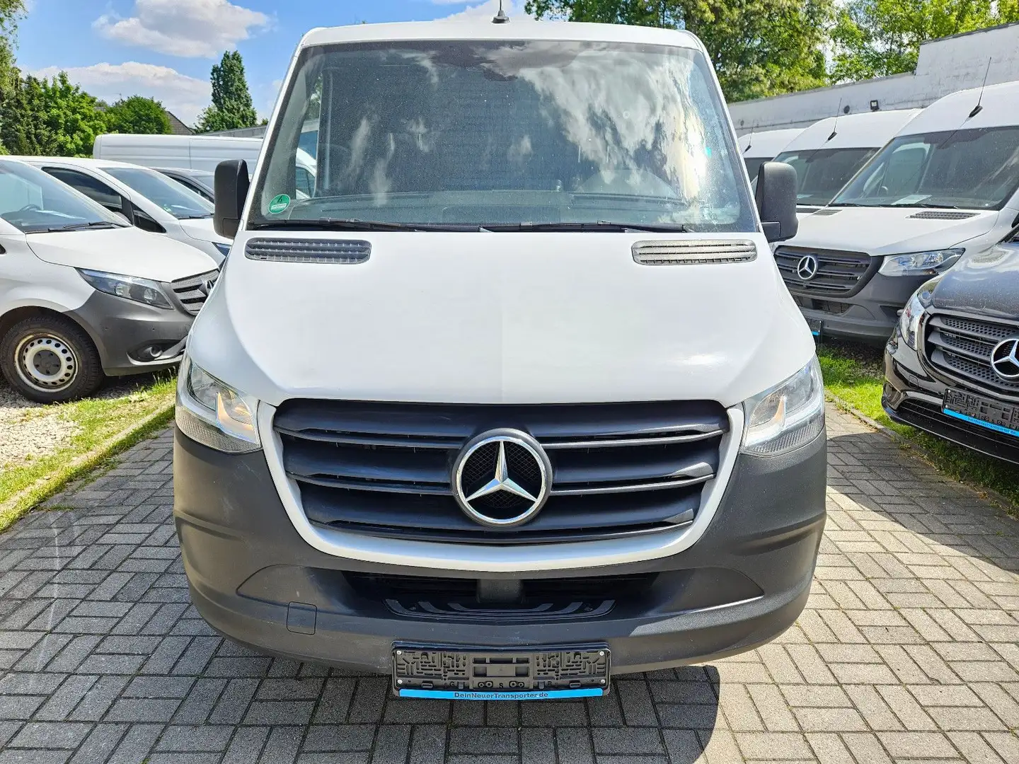 Mercedes-Benz Sprinter 315 CDI L2H1|AHK|AC|RF-KAM|NAVI|TEMPOMA Blanc - 2