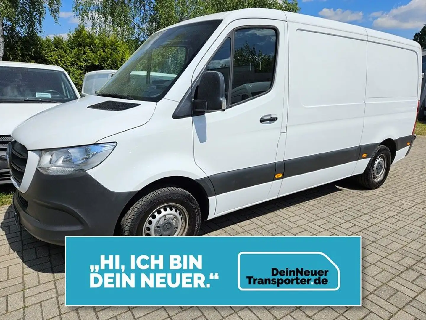 Mercedes-Benz Sprinter 315 CDI L2H1|AHK|AC|RF-KAM|NAVI|TEMPOMA Blanc - 1