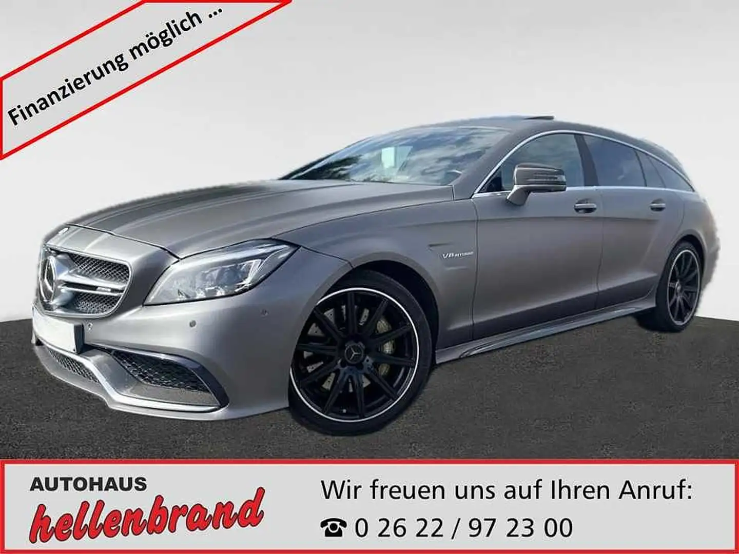 Mercedes-Benz CLS Shooting Brake 63 AMG 4Matic Szary - 1
