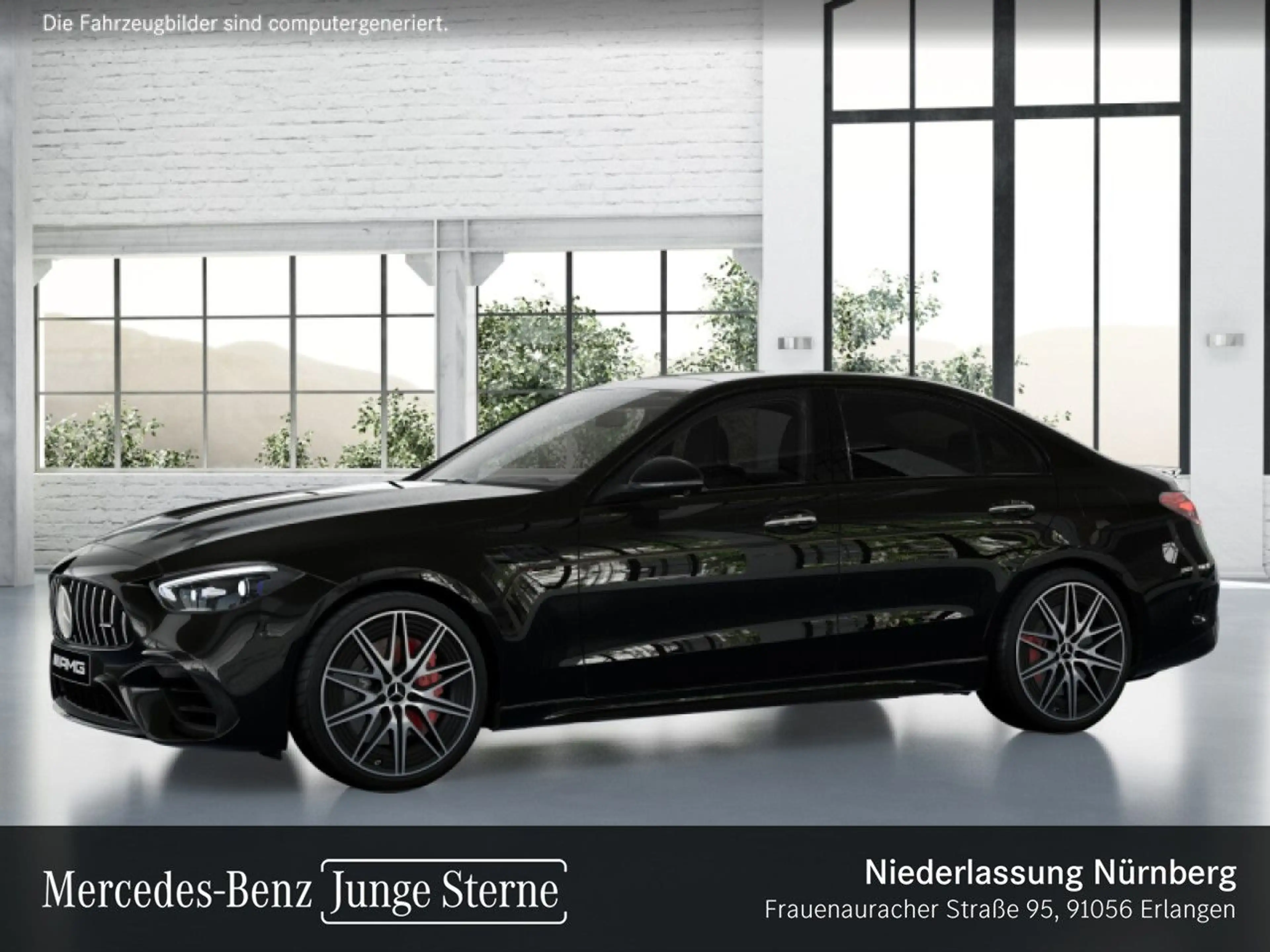 Mercedes-Benz C 63 AMG C 63 S E NIGHT+DRIVERS+PANO+360+BURMESTER+KEYLESS — photo 3
