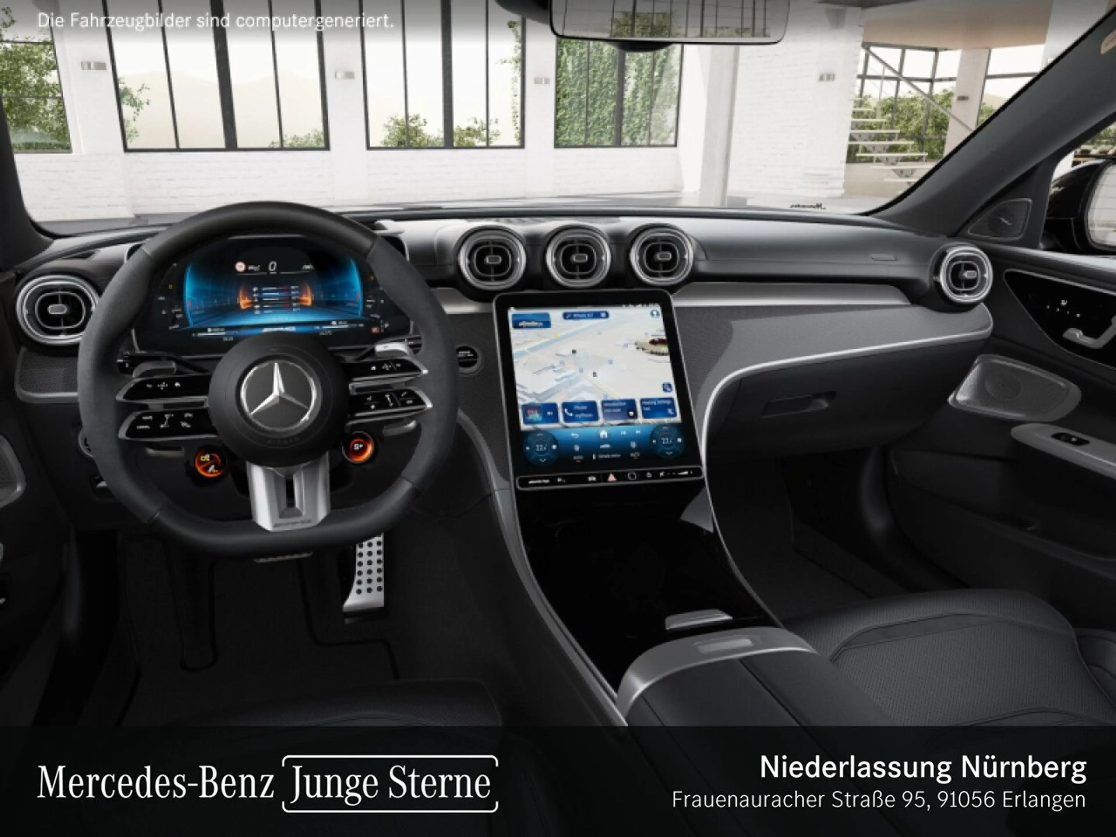 Mercedes-Benz C 63 AMG C 63 S E NIGHT+DRIVERS+PANO+360+BURMESTER+KEYLESS — photo 10
