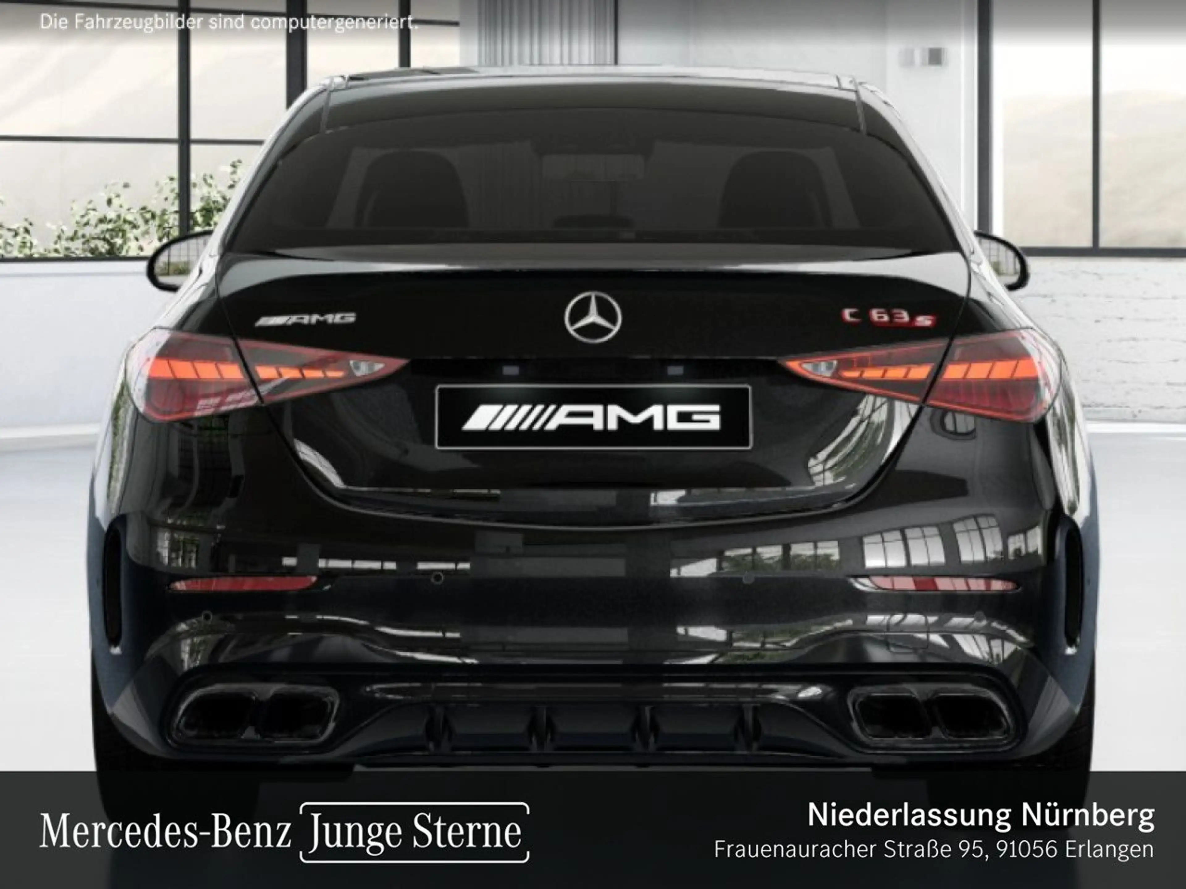Mercedes-Benz C 63 AMG C 63 S E NIGHT+DRIVERS+PANO+360+BURMESTER+KEYLESS — photo 9