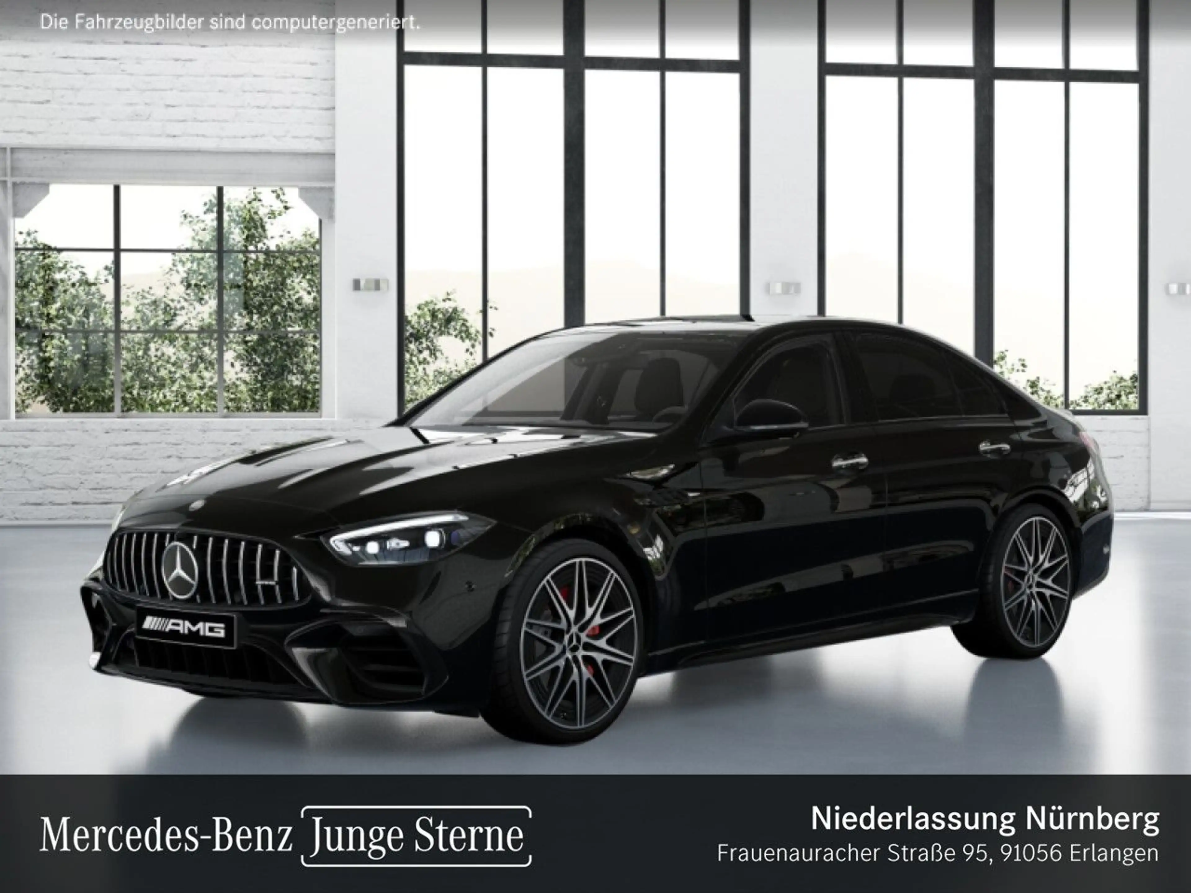 Mercedes-Benz C 63 AMG C 63 S E NIGHT+DRIVERS+PANO+360+BURMESTER+KEYLESS — photo 14