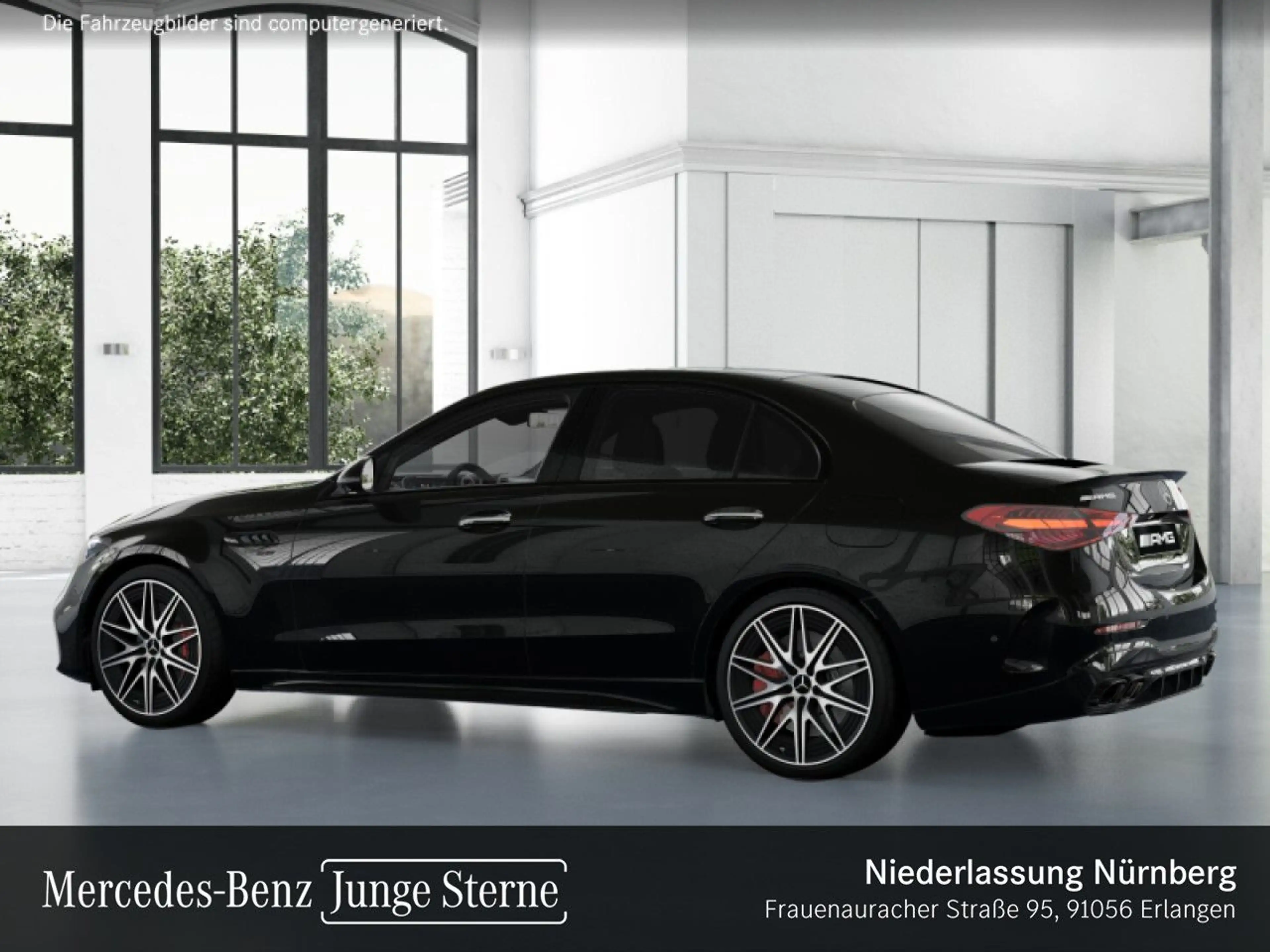 Mercedes-Benz C 63 AMG C 63 S E NIGHT+DRIVERS+PANO+360+BURMESTER+KEYLESS — photo 15