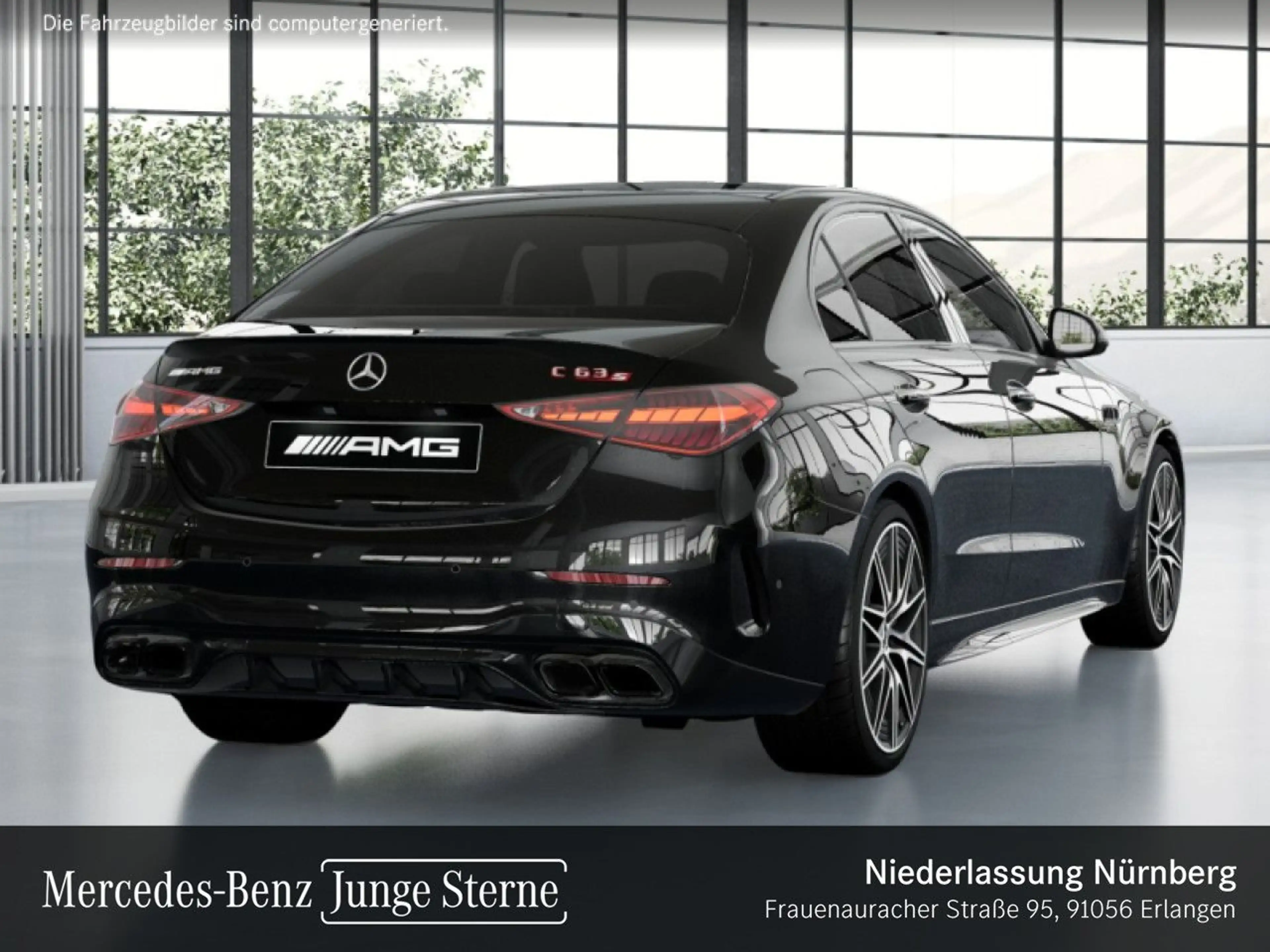 Mercedes-Benz C 63 AMG C 63 S E NIGHT+DRIVERS+PANO+360+BURMESTER+KEYLESS — photo 5