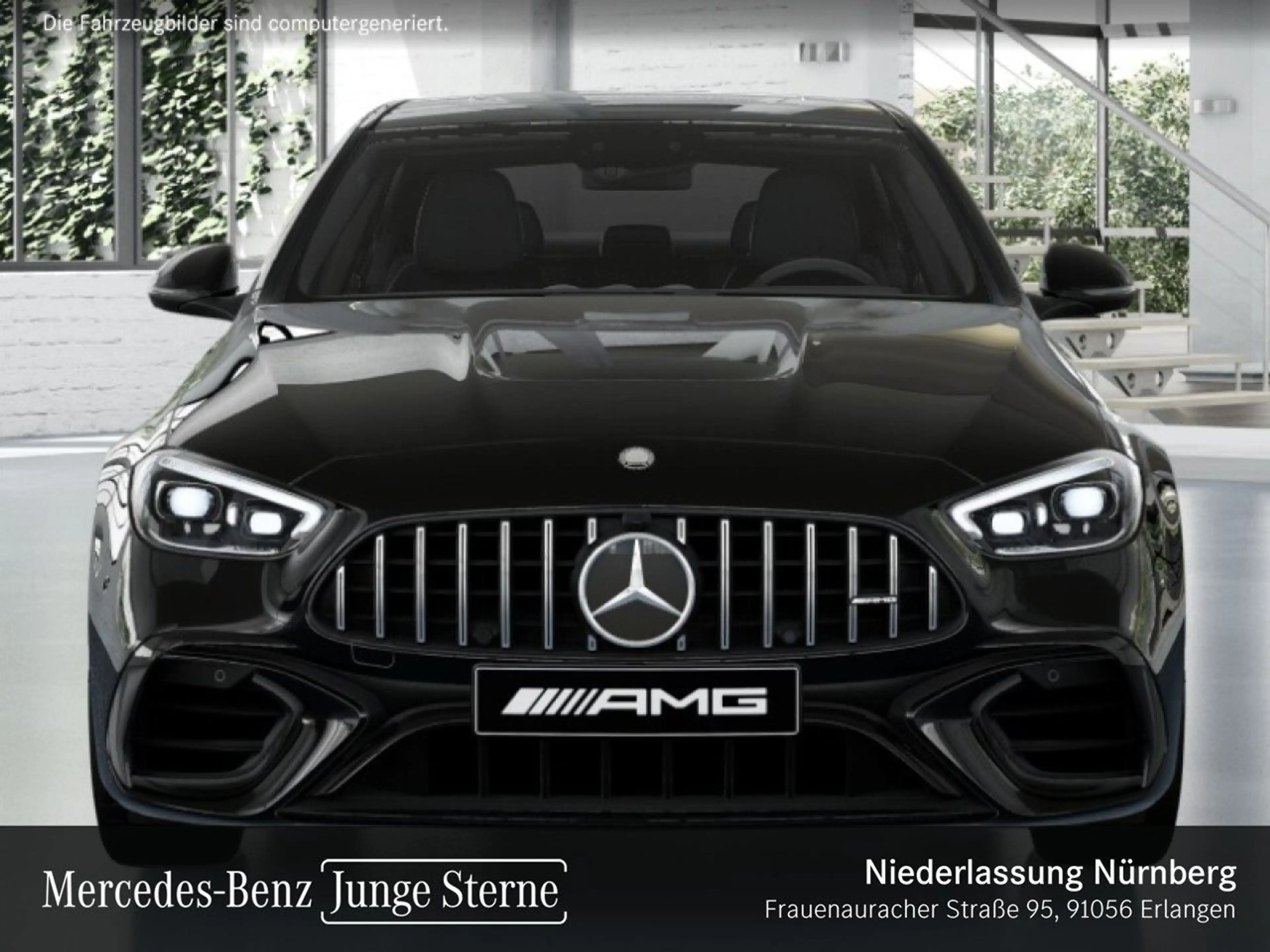 Mercedes-Benz C 63 AMG C 63 S E NIGHT+DRIVERS+PANO+360+BURMESTER+KEYLESS — photo 8