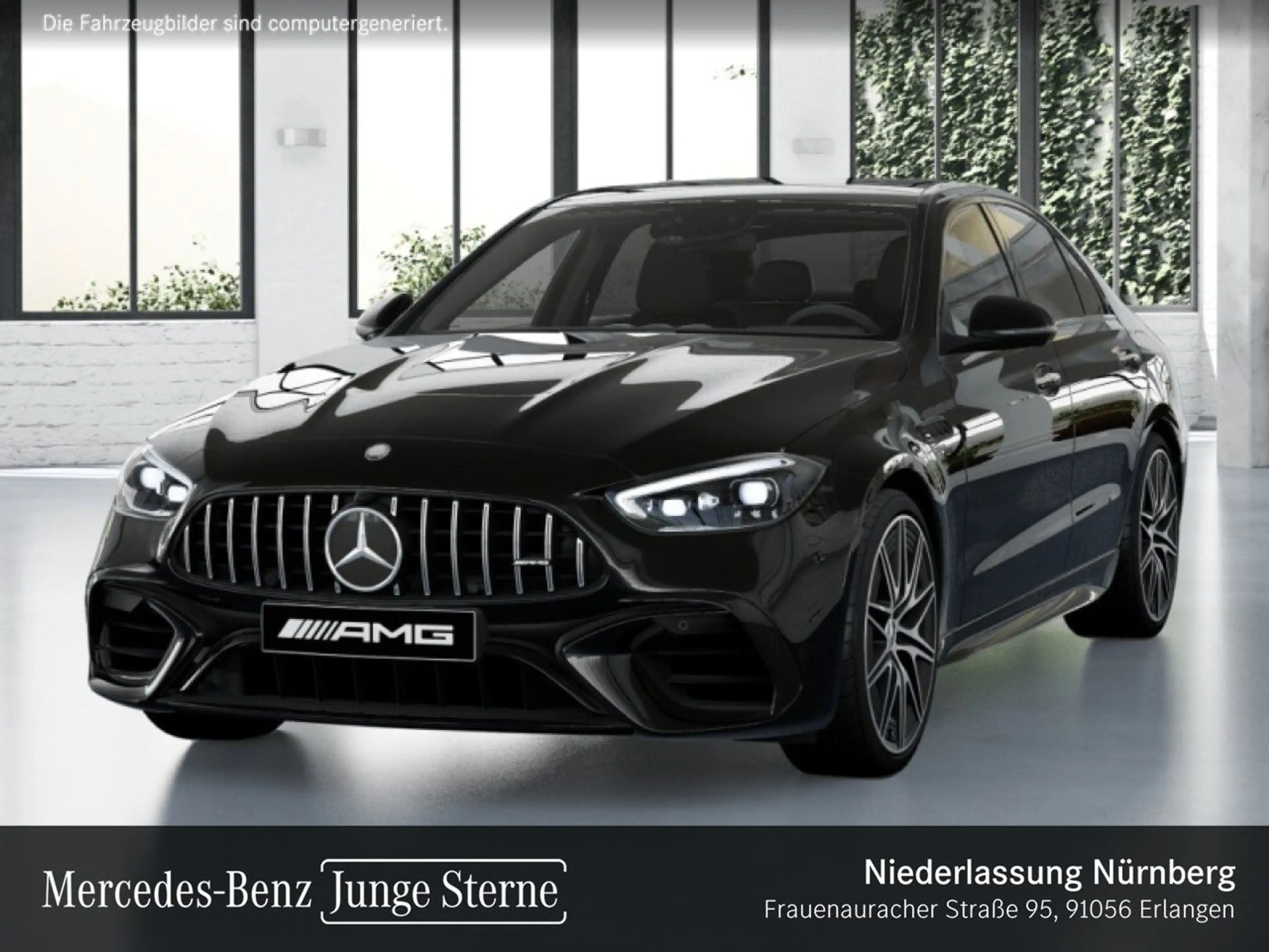 Mercedes-Benz C 63 AMG C 63 S E NIGHT+DRIVERS+PANO+360+BURMESTER+KEYLESS — photo 2