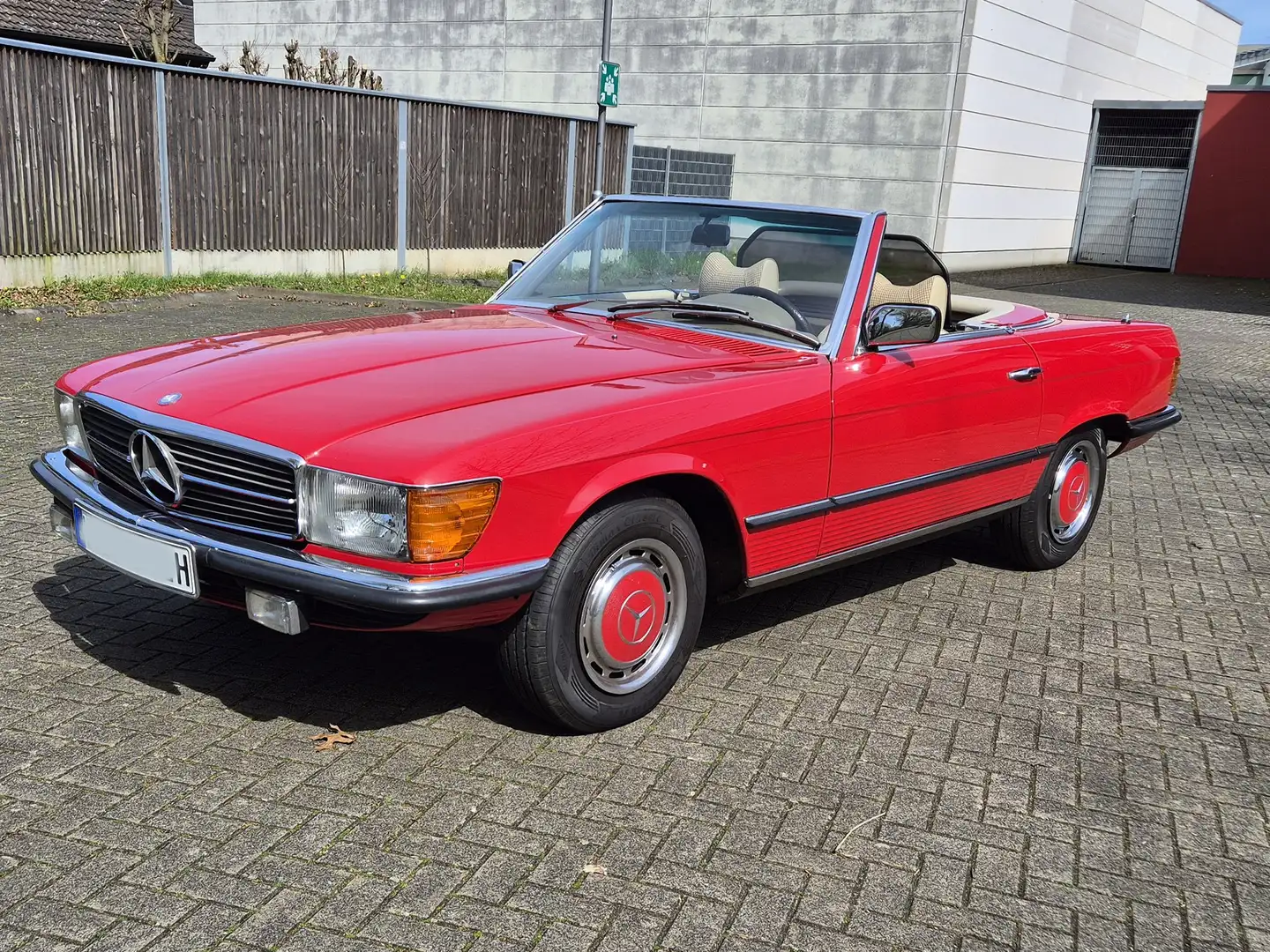 Mercedes-Benz SL 280 R107 Oldtimer in Traumzustand Red - 2