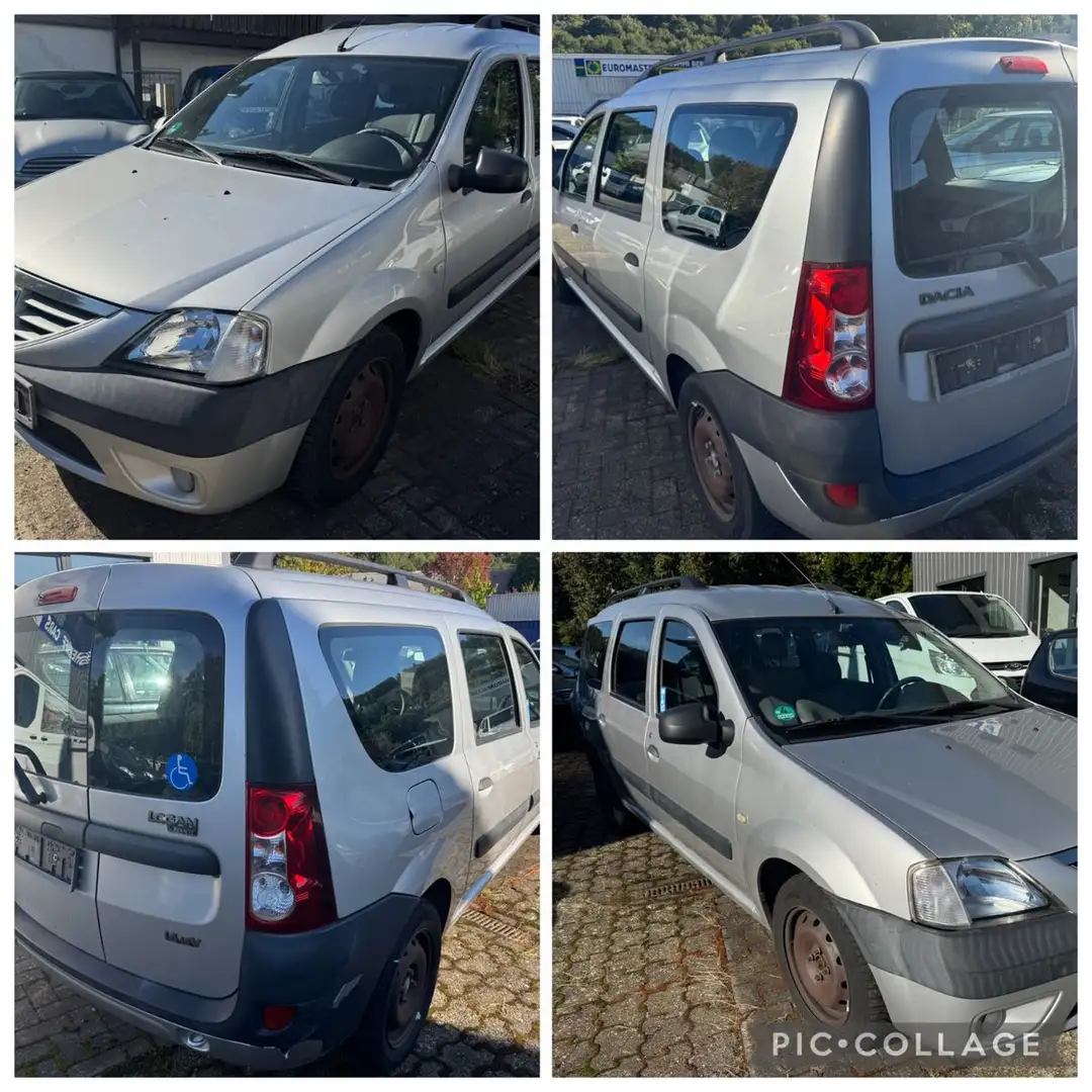 Dacia Logan MCV 1.6 16V Lauréate 77kW KLIMA Silber - 1