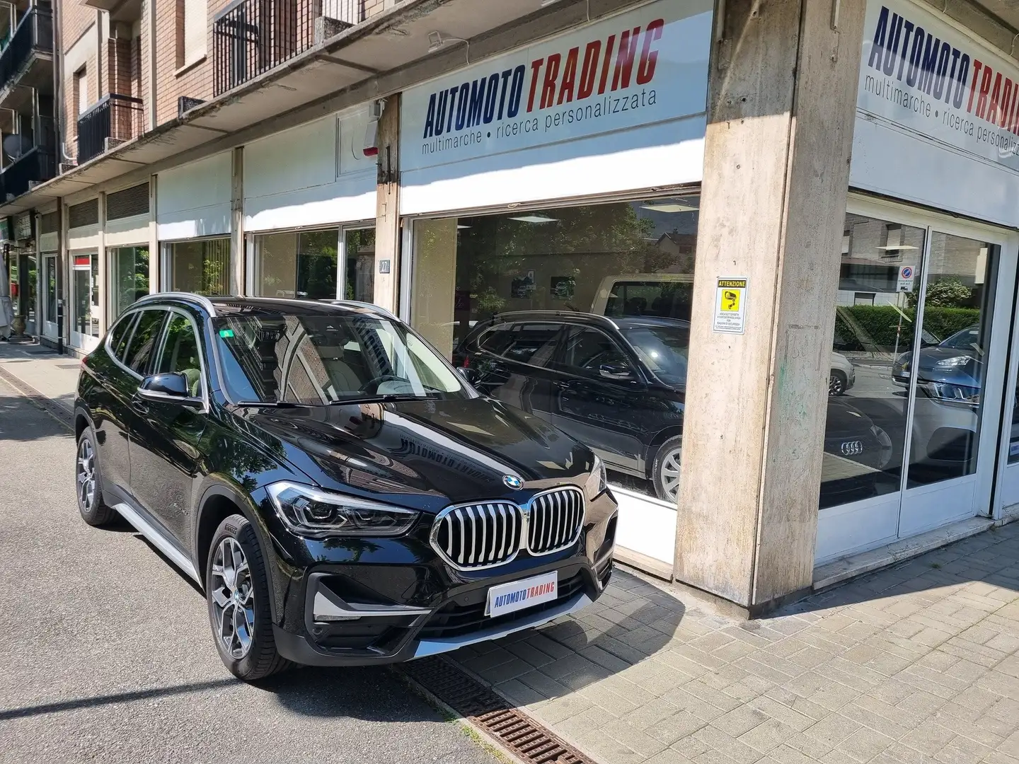 BMW X1 xdrive18d xLine auto Nero - 1
