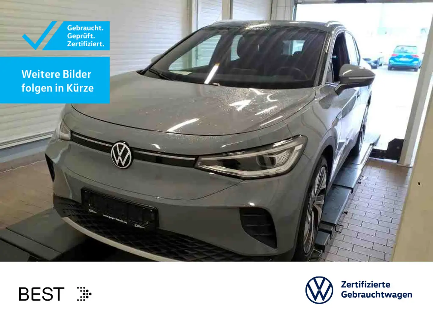 Volkswagen ID.4 Pro Performance*PANO*AHK*WÄRMEPUMPE*IQ.LIGH Grau - 1