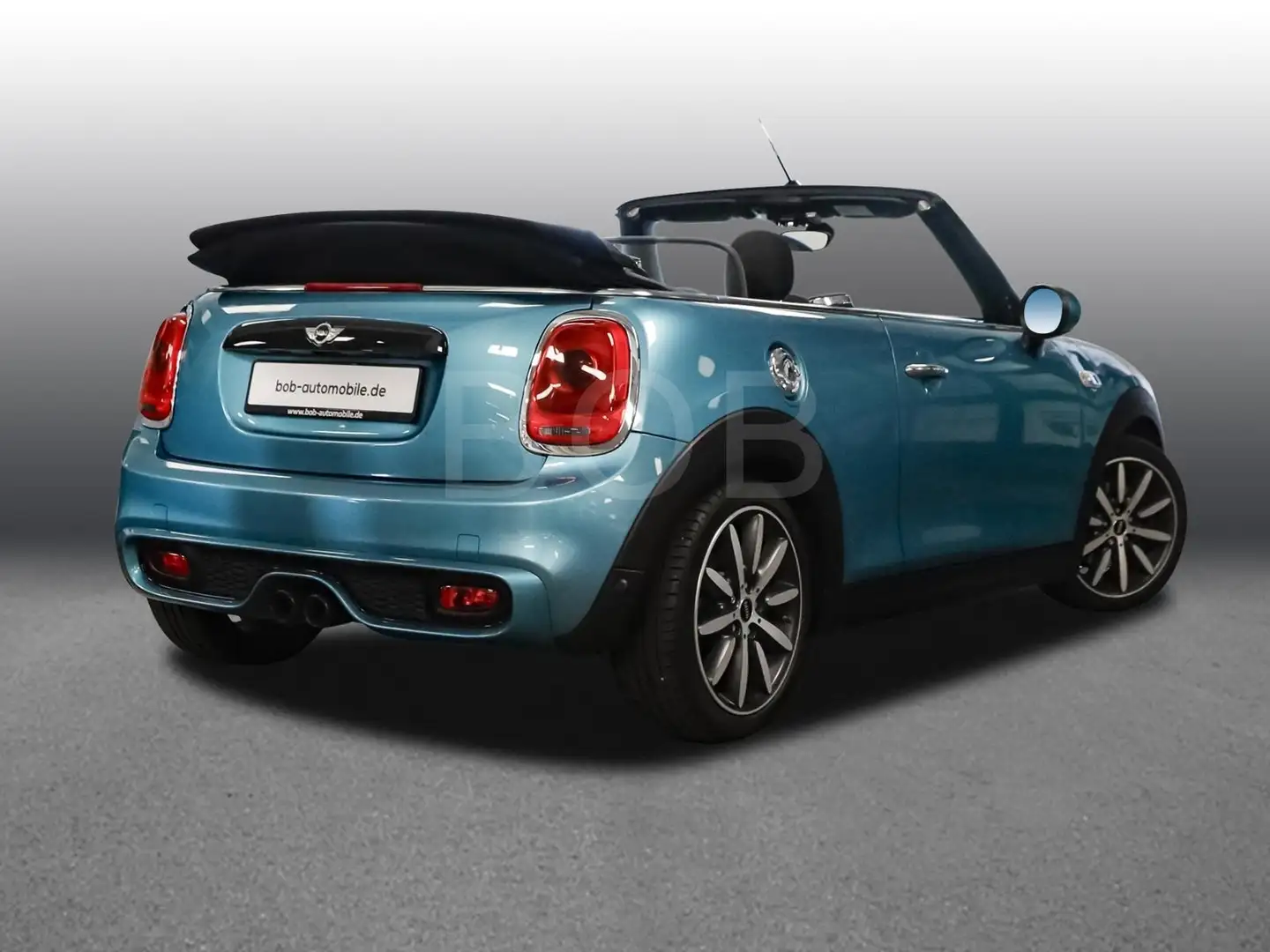 MINI Cooper S Cabrio EL.FALTSCHIEBEDACH NAVI PDC SHZ BT ZV Albastru - 2