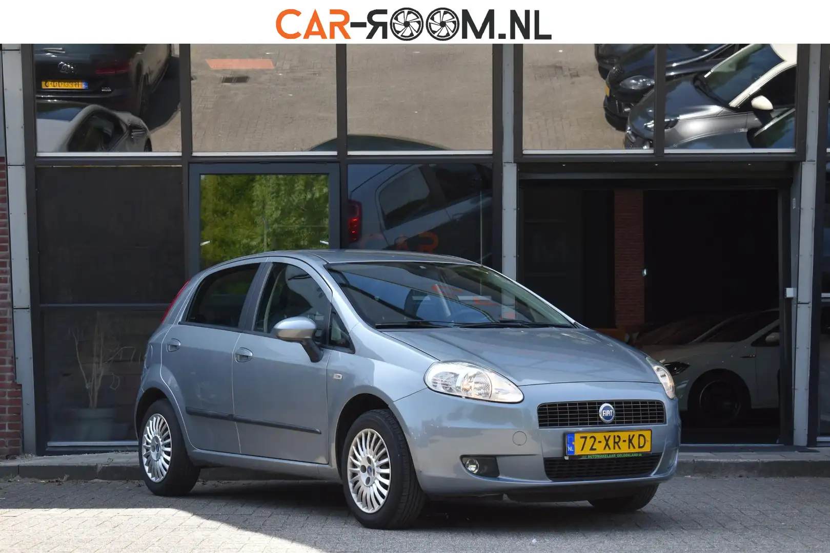 Fiat Grande Punto 1.4 Dynamic Airco Trekhaak Gris - 1