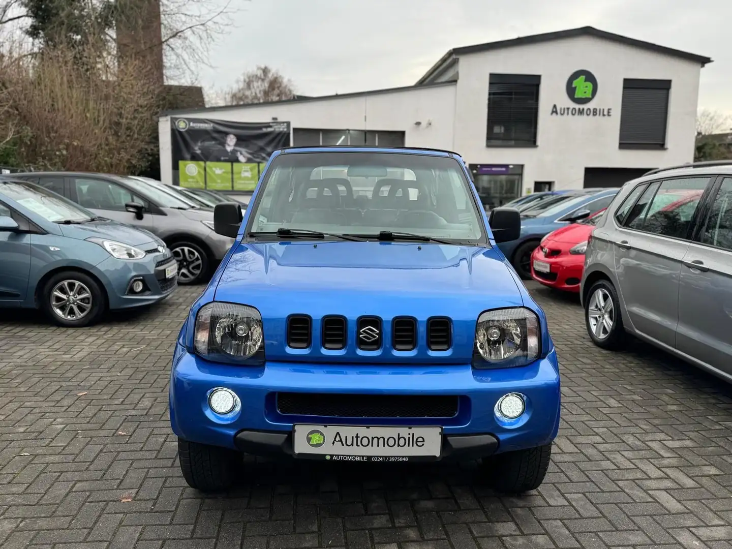 Suzuki Jimny Club Rock am Ring Cabrio*SHZ*PDC*AHK*4S-RE Blau - 2