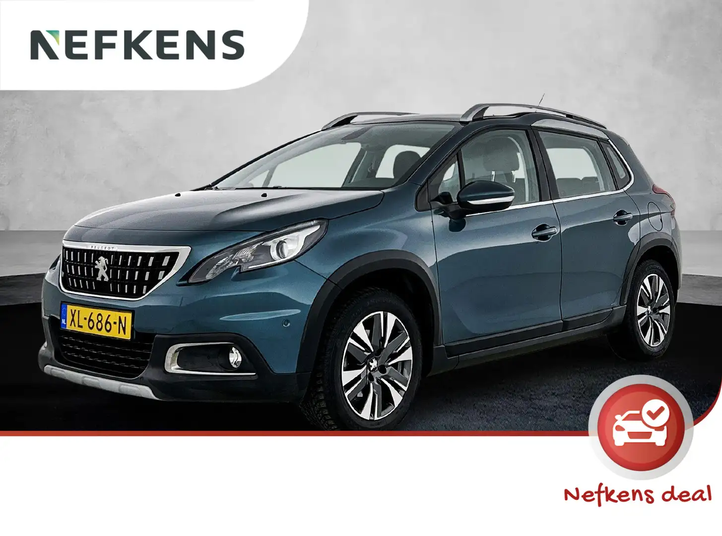 Peugeot 2008 1.2 PureTech Allure 110Pk Automaat | Navigatie | A Groen - 1