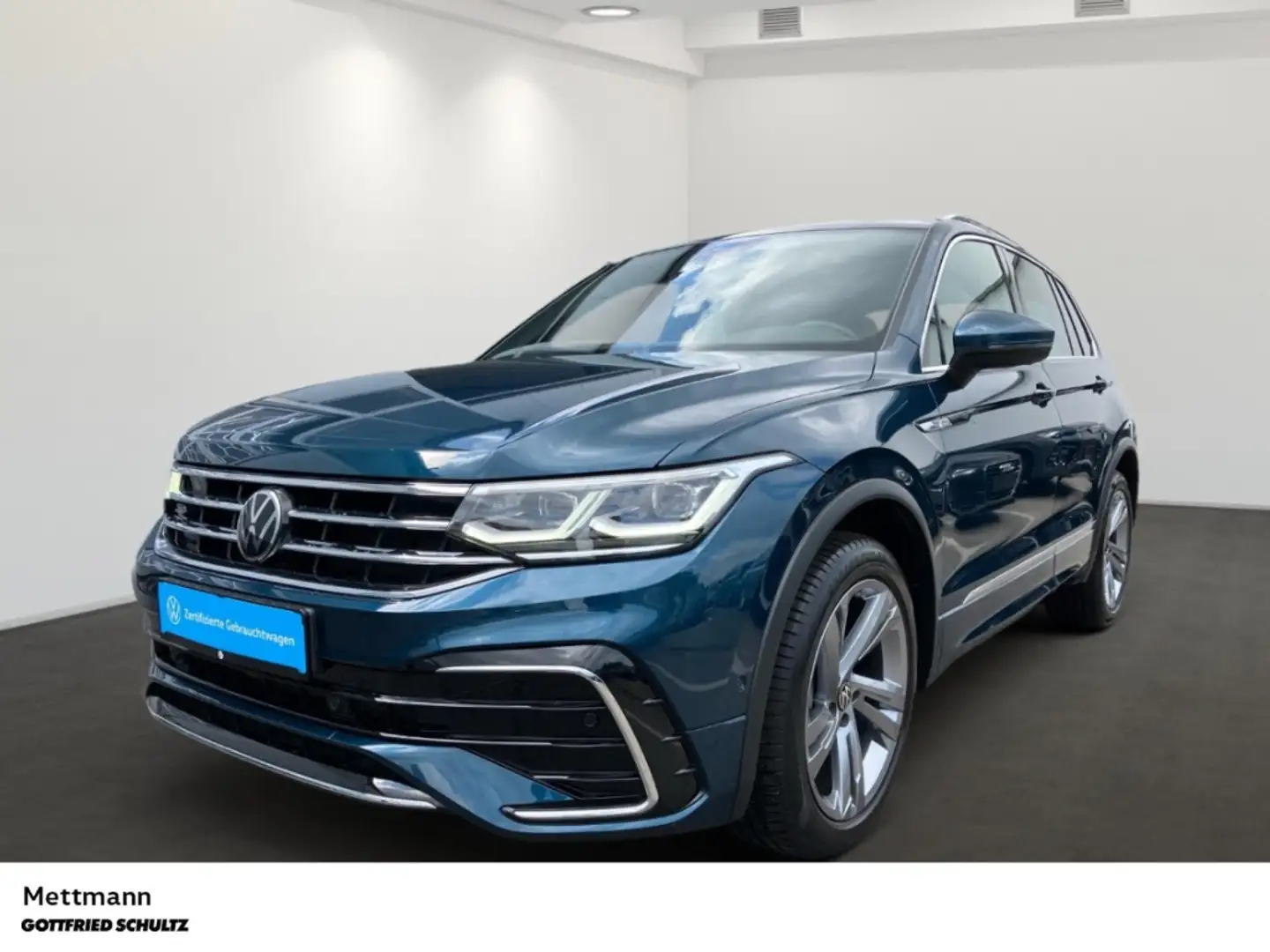Volkswagen Tiguan 2.0 TSI R-Line 4M DSG LED NAVI AHK Blau - 1