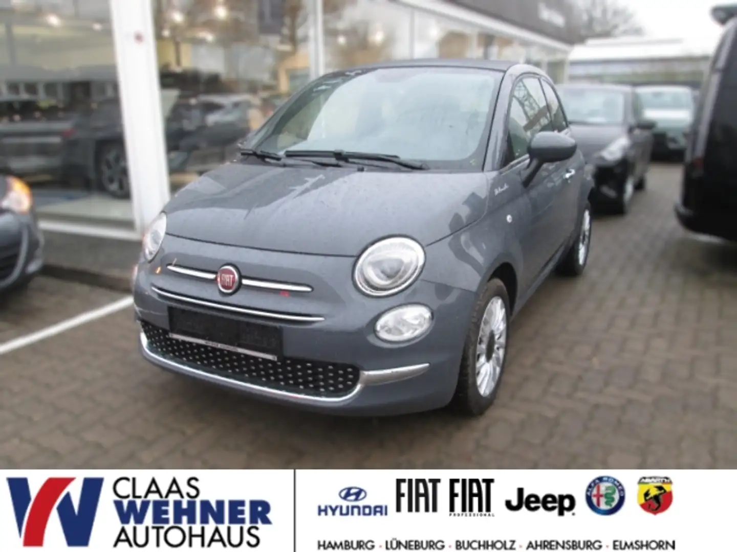 Fiat 500C DolceVita 1.0 Mild Hybrid Android Apple CarPlay Te Grau - 1