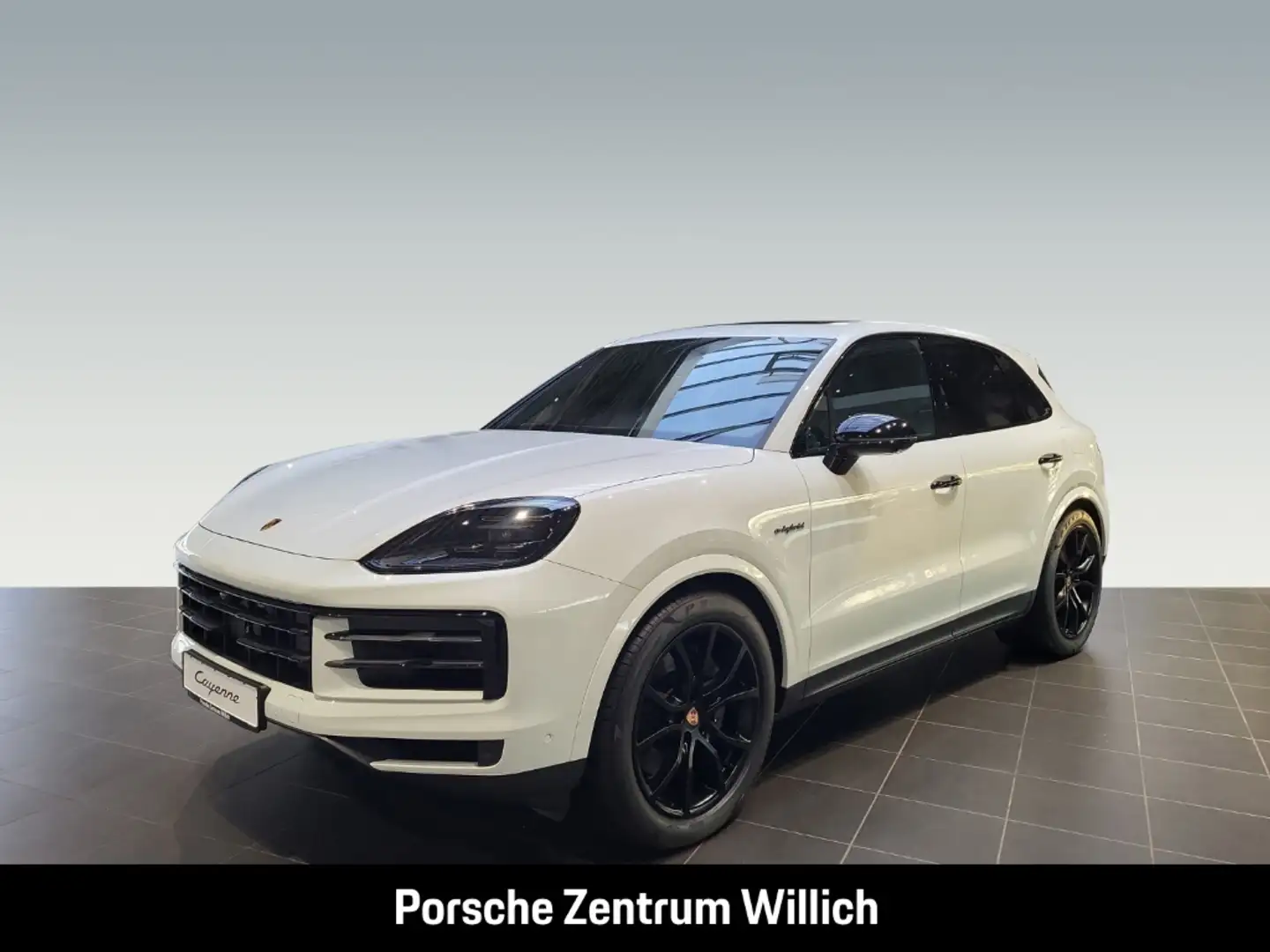 Porsche Cayenne E-Hybrid Panoramadach Surround-View Weiß - 1
