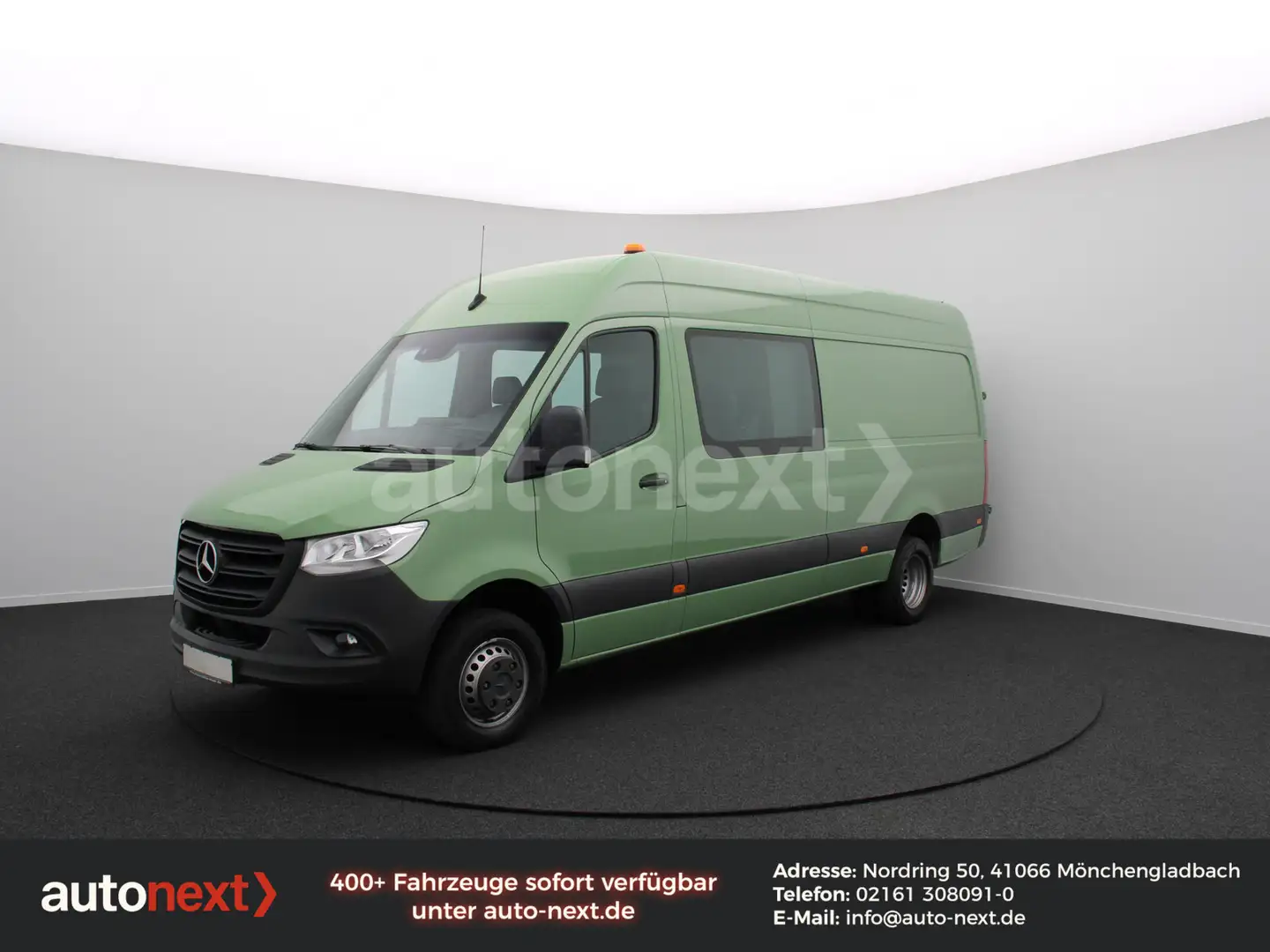 Mercedes-Benz Sprinter 516 MAXI *Mixto* Aut. 5-SITZE +AHK3,5t (1940) Green - 1