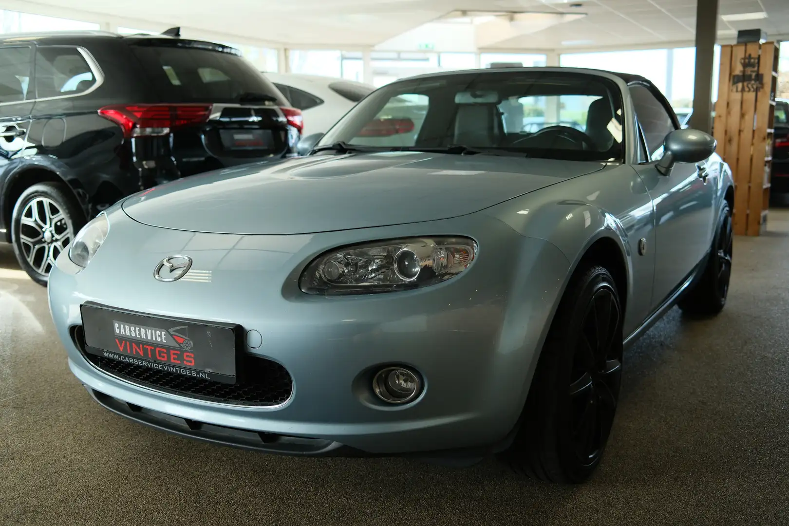 Mazda MX-5 1.8 Exclusive Cabrio Airco Leder LMV Bleu - 1