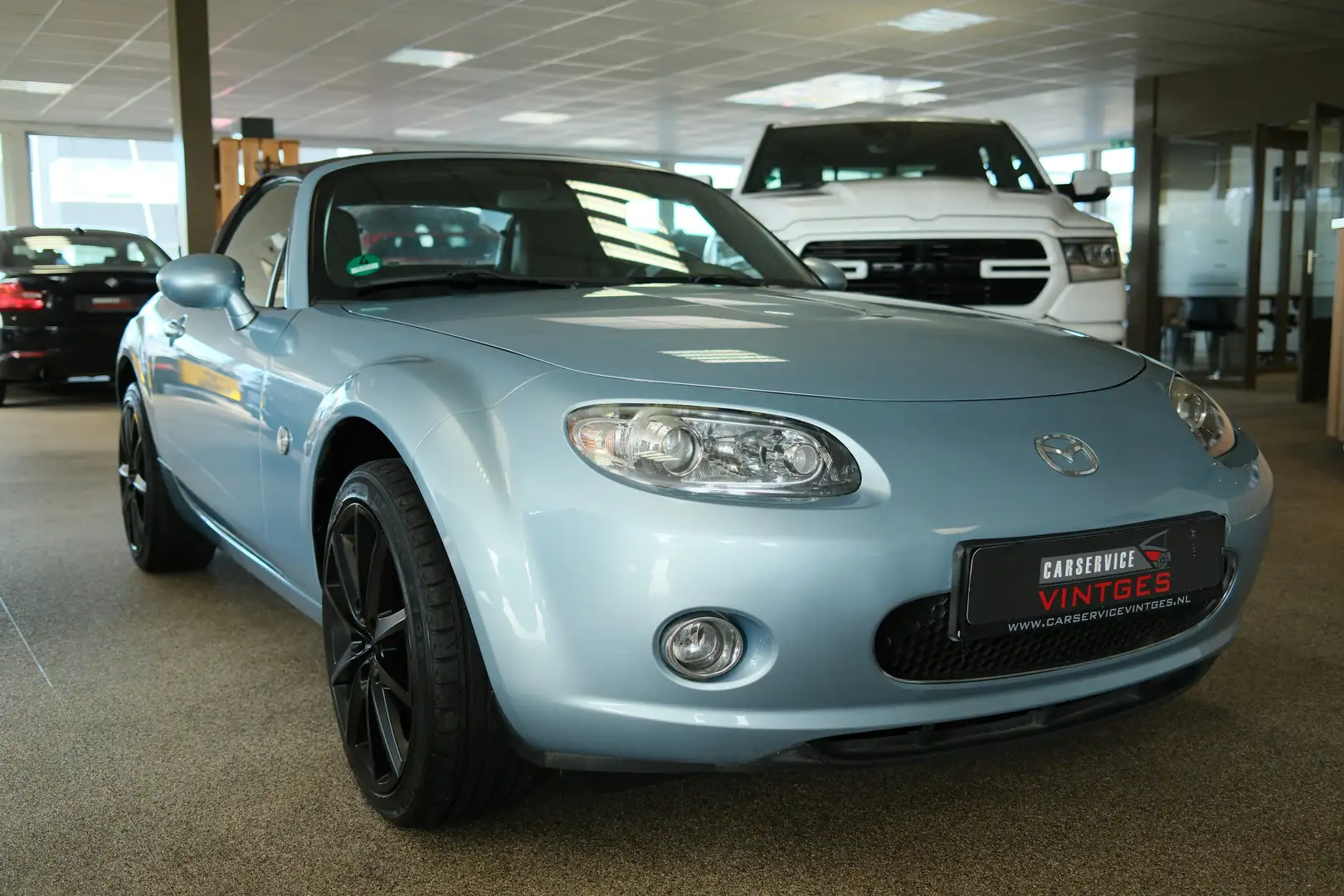 Mazda MX-5 1.8 Exclusive Cabrio Airco Leder LMV Bleu - 2