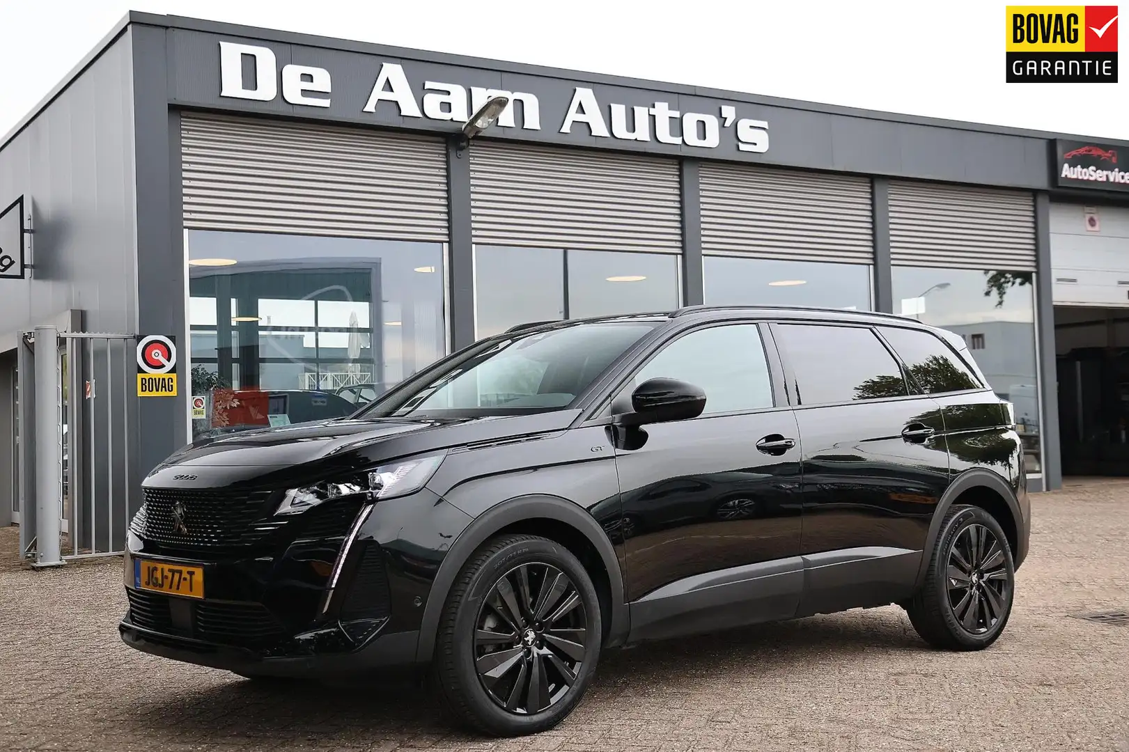 Peugeot 5008 1.2 PureTech Gt Black Pack 7 persoons Camera Carpl Noir - 1
