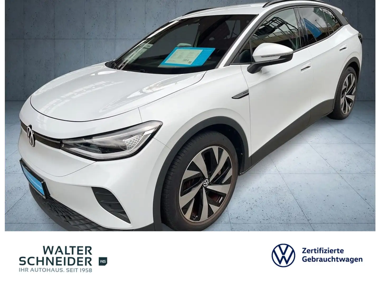 Volkswagen ID.4 Pro Performance AHK Navi Matrix 20 Zoll Weiß - 1