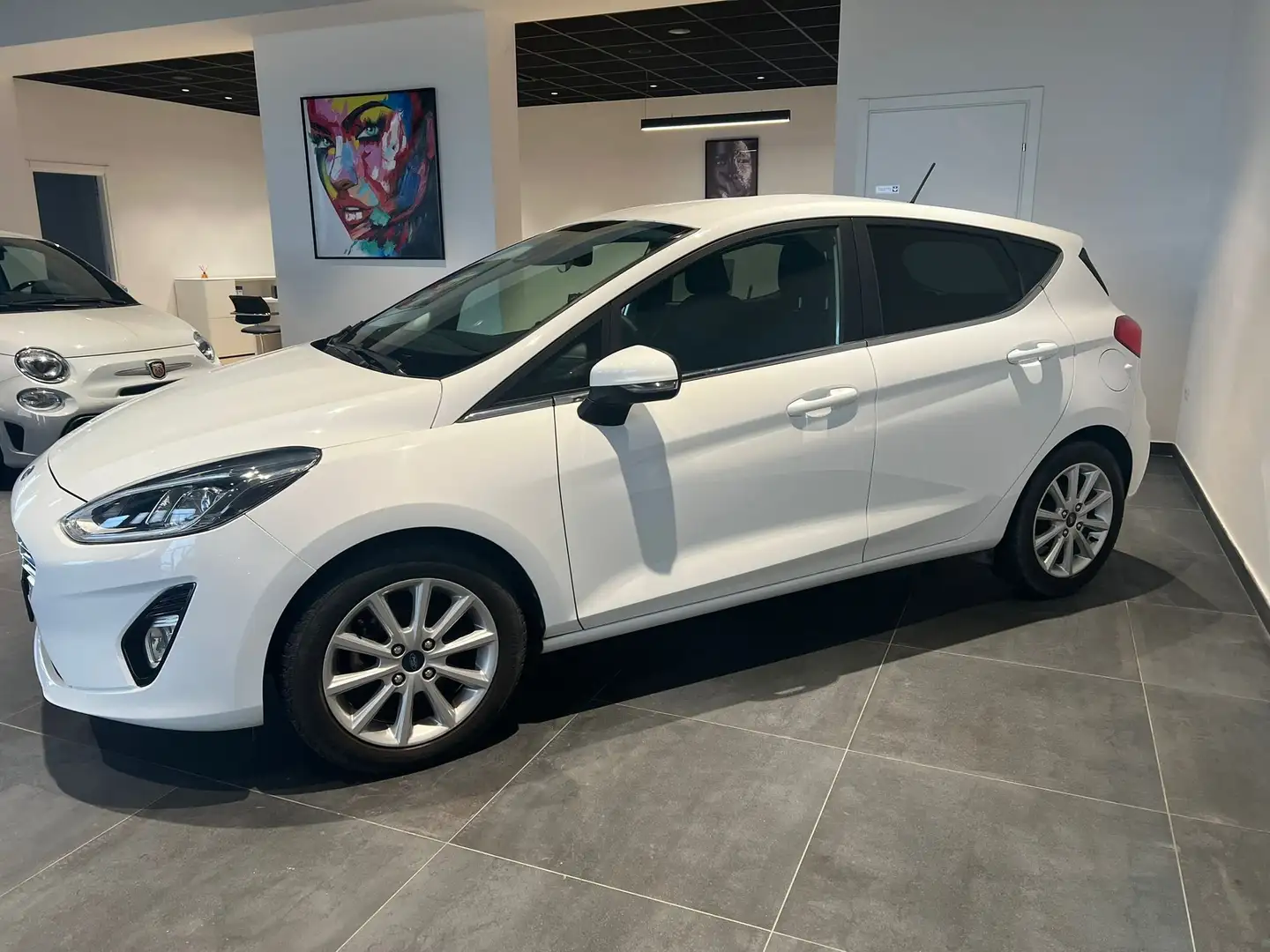 Ford Fiesta Fiesta 5p 1.1 TITANIO 85cv my19.5 Blanc - 2