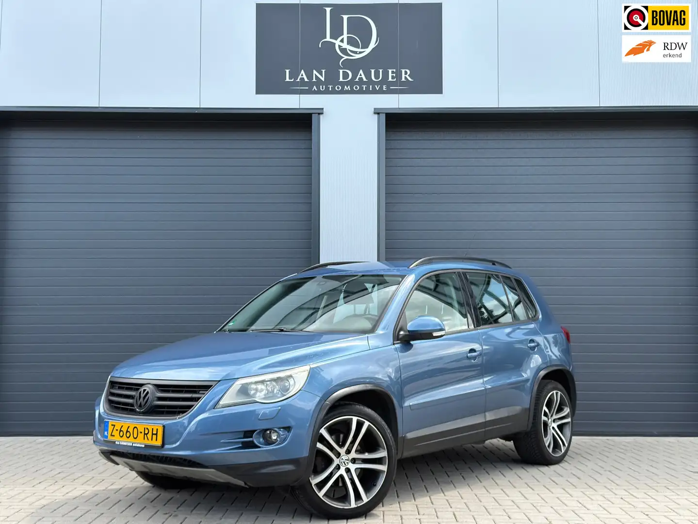 Volkswagen Tiguan 2.0 TSI Sport&Style 4Motion / Leder / DSG Blauw - 1