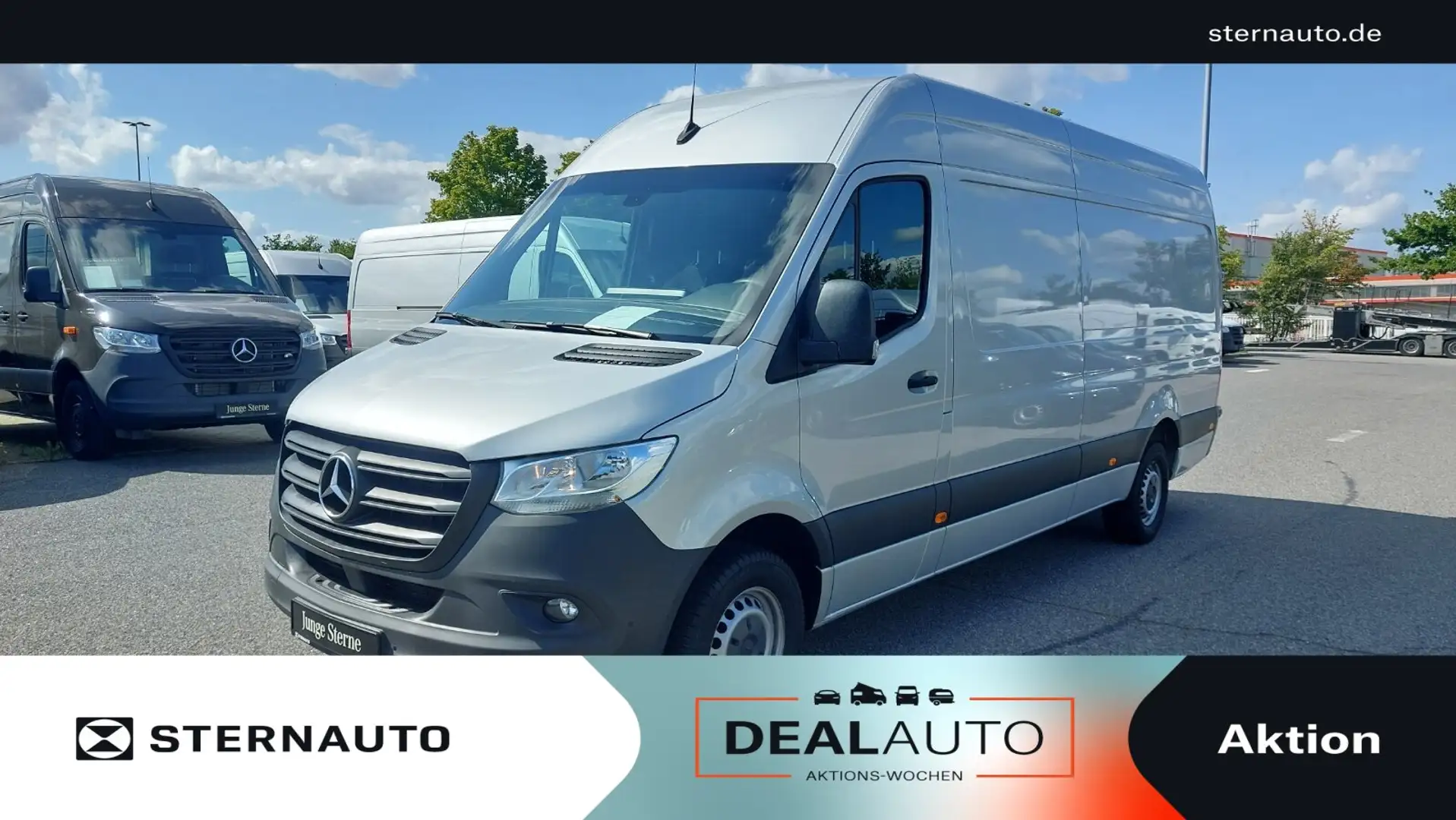 Mercedes-Benz Sprinter Sprinter 315 KA/L HD Navi Klima Argent - 1