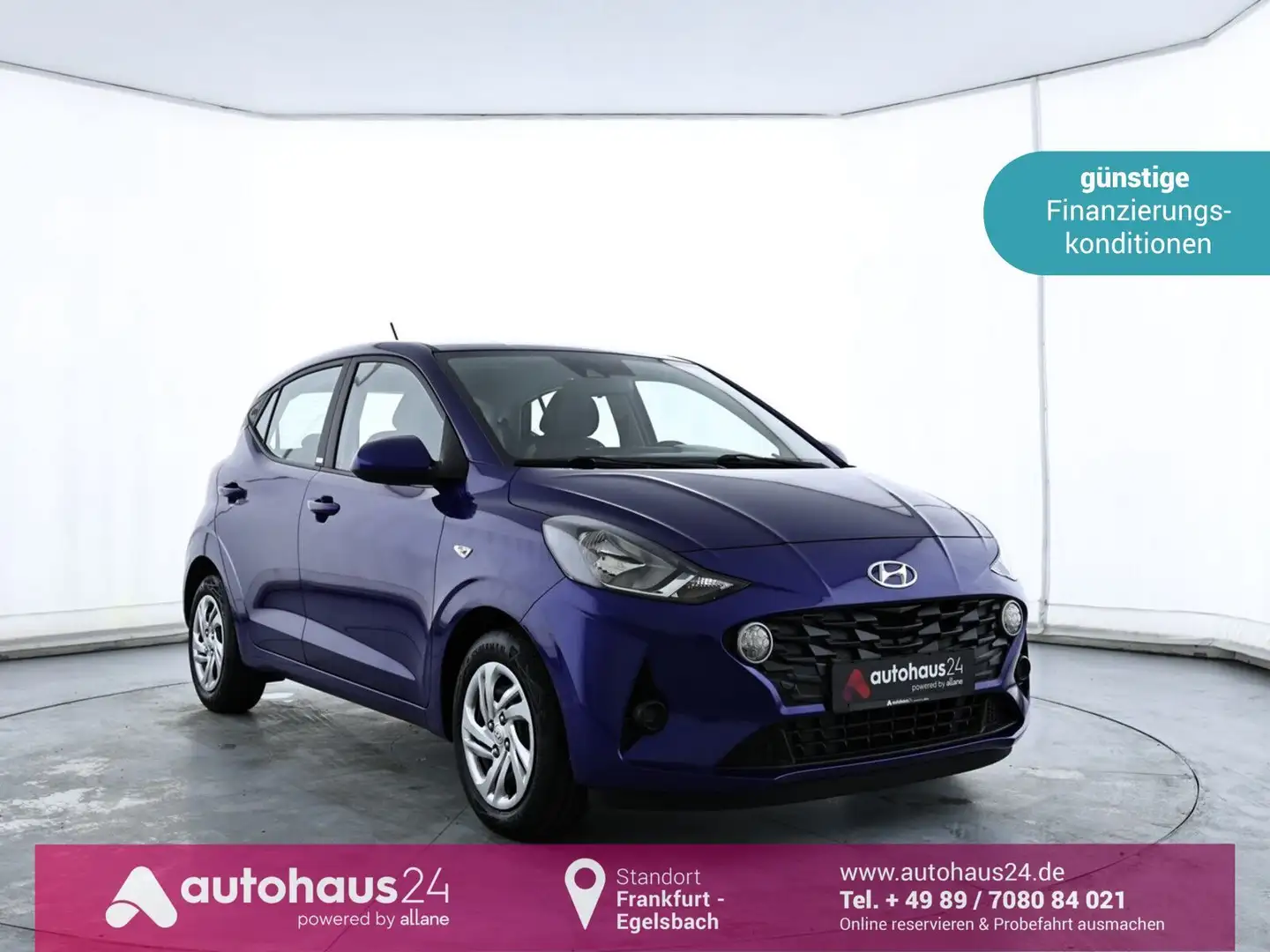 Hyundai i10 1.0 Select Bluetooth|Sitz&Lenkrhz Blau - 1