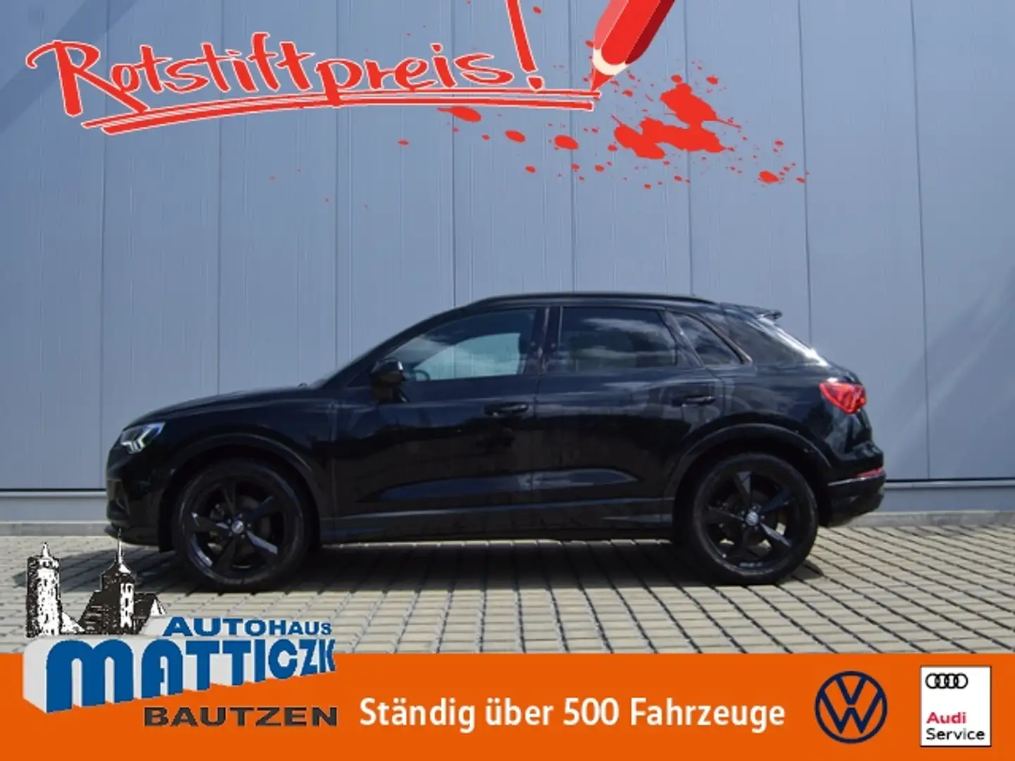 Audi Q3 35 TFSI S-tronic Advanced AHK/OPTIK-SCHWARZ/LED/N Schwarz - 2