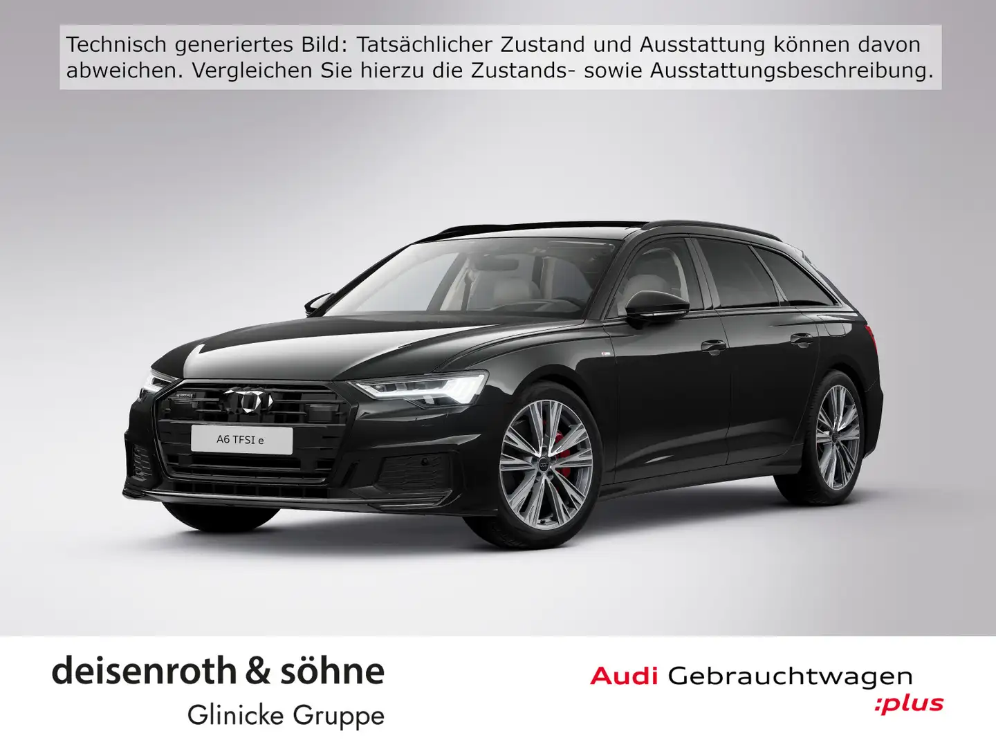 Audi A6 S line 55 TFSI e HDMatrix/B&O/Pano/Kam/ Schwarz - 1